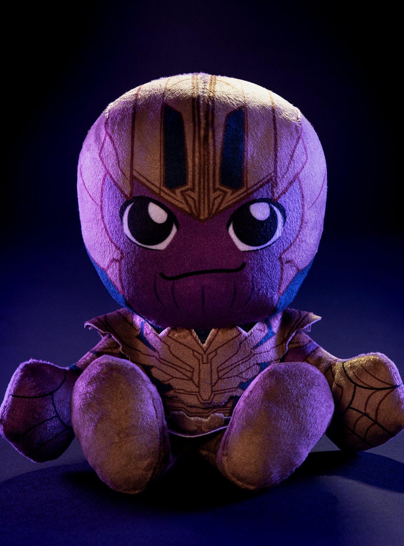 Marvel Avengers Thanos 8" Bleacher Creatures Kuricha Sitting Plush, , alternate