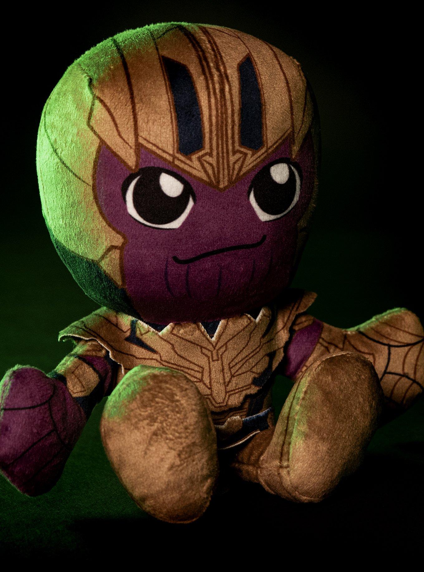 Marvel Avengers Thanos 8" Bleacher Creatures Kuricha Sitting Plush, , alternate