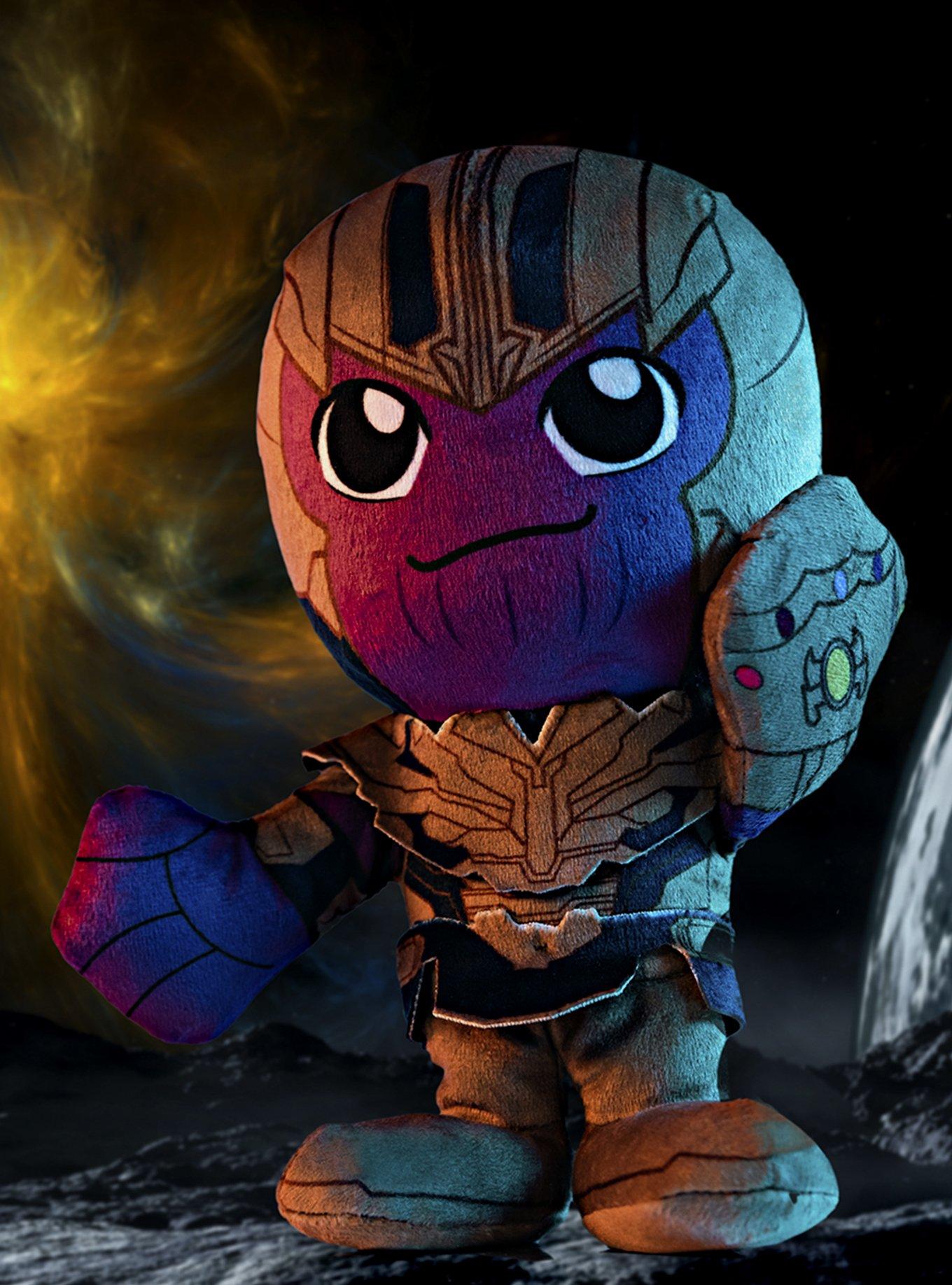 Marvel Avengers Thanos 8" Bleacher Creatures Kuricha Sitting Plush, , alternate