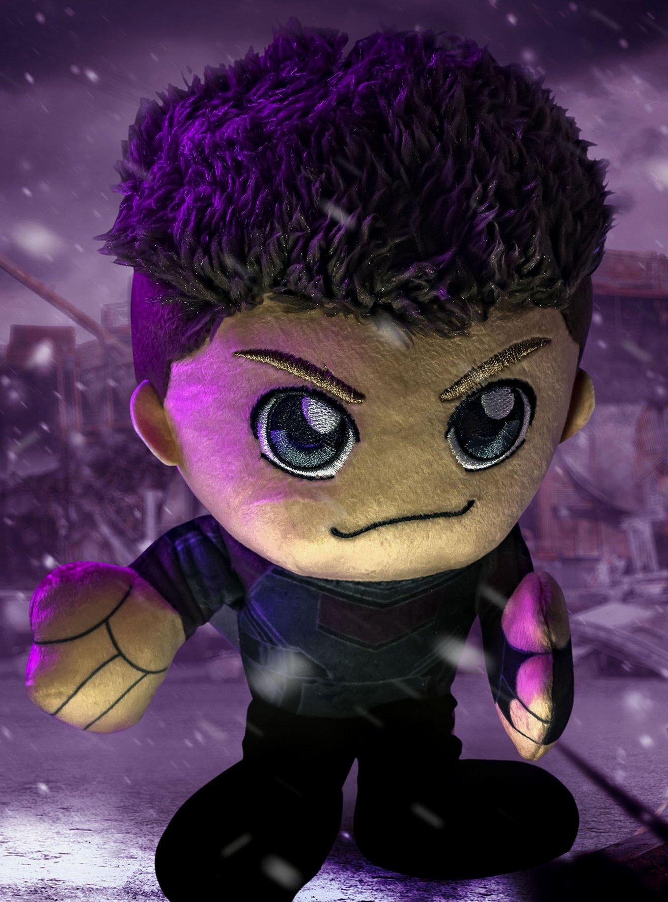 Marvel Hawkeye 8" Bleacher Creatures Kuricha Sitting Plush, , alternate