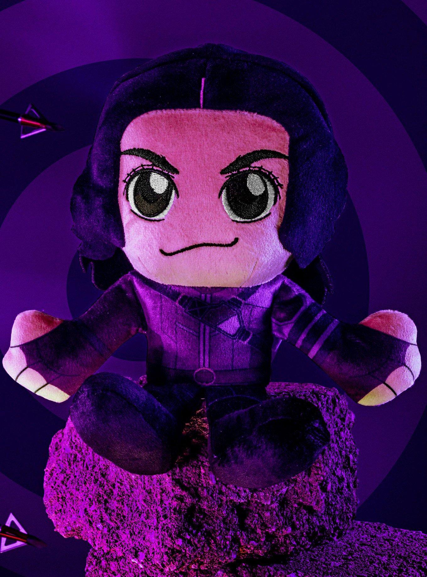 Marvel Hawkeye Kate Bishop 8" Bleacher Creatures Kuricha Sitting Plush, , alternate