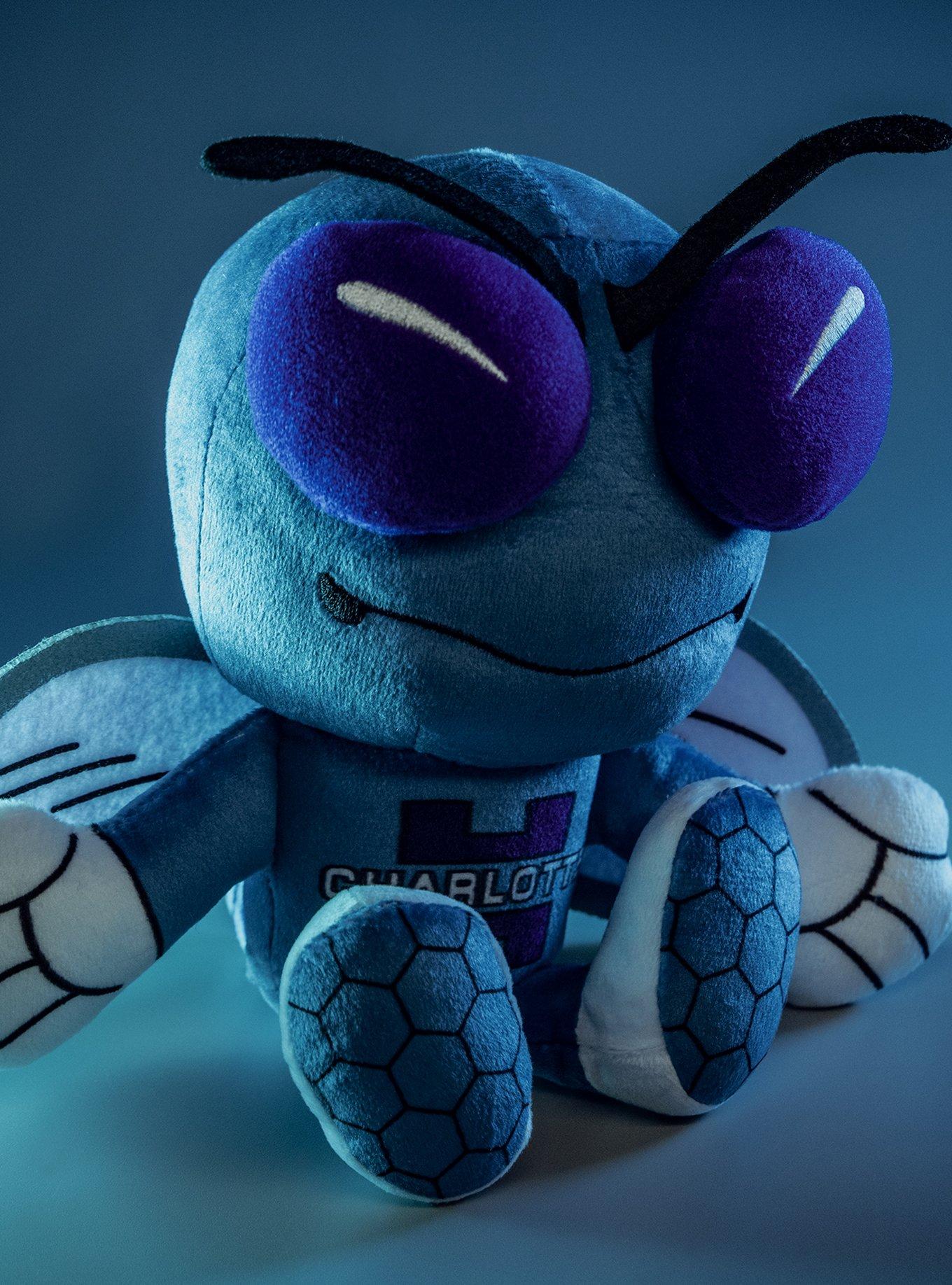 NBA Charlotte Hornets Hugo Mascot NBA Kuricha Sitting Plushees, , alternate