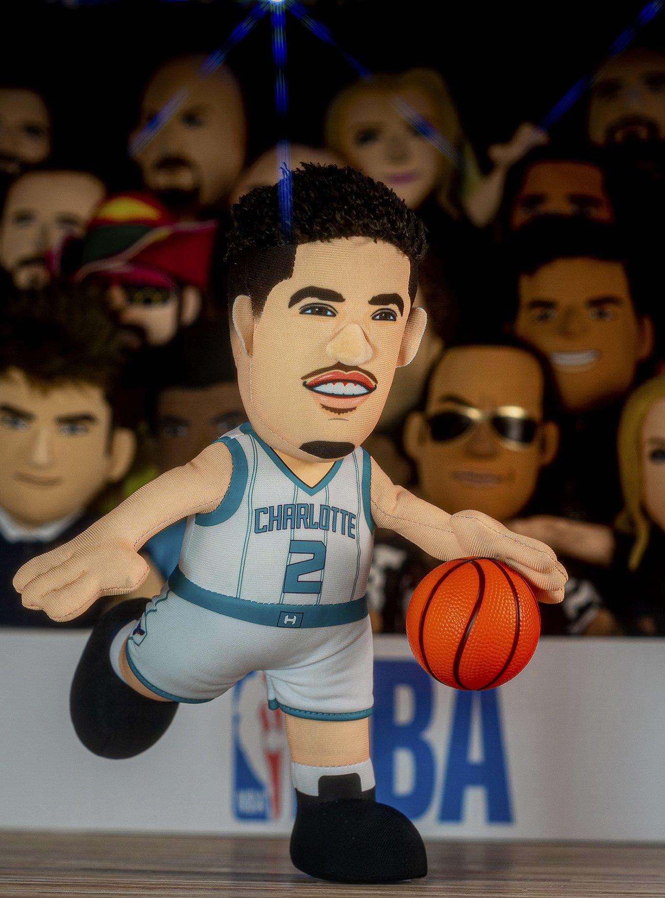 NBA Charlotte Hornets Lamelo Ball 10" Bleacher Creatures Plush Figure, , alternate