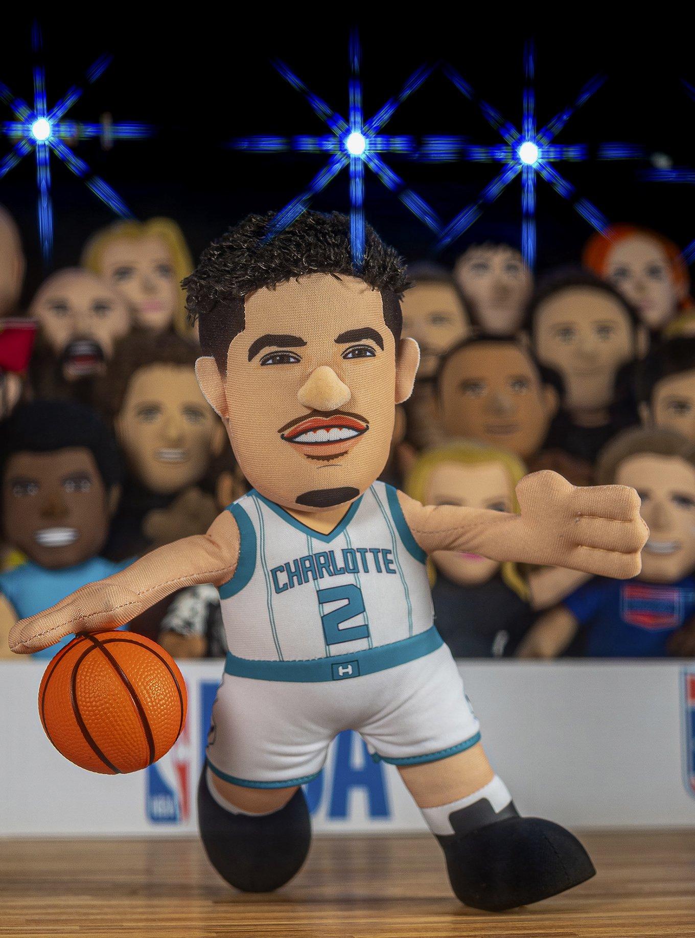 NBA Charlotte Hornets Lamelo Ball 10" Bleacher Creatures Plush Figure, , alternate