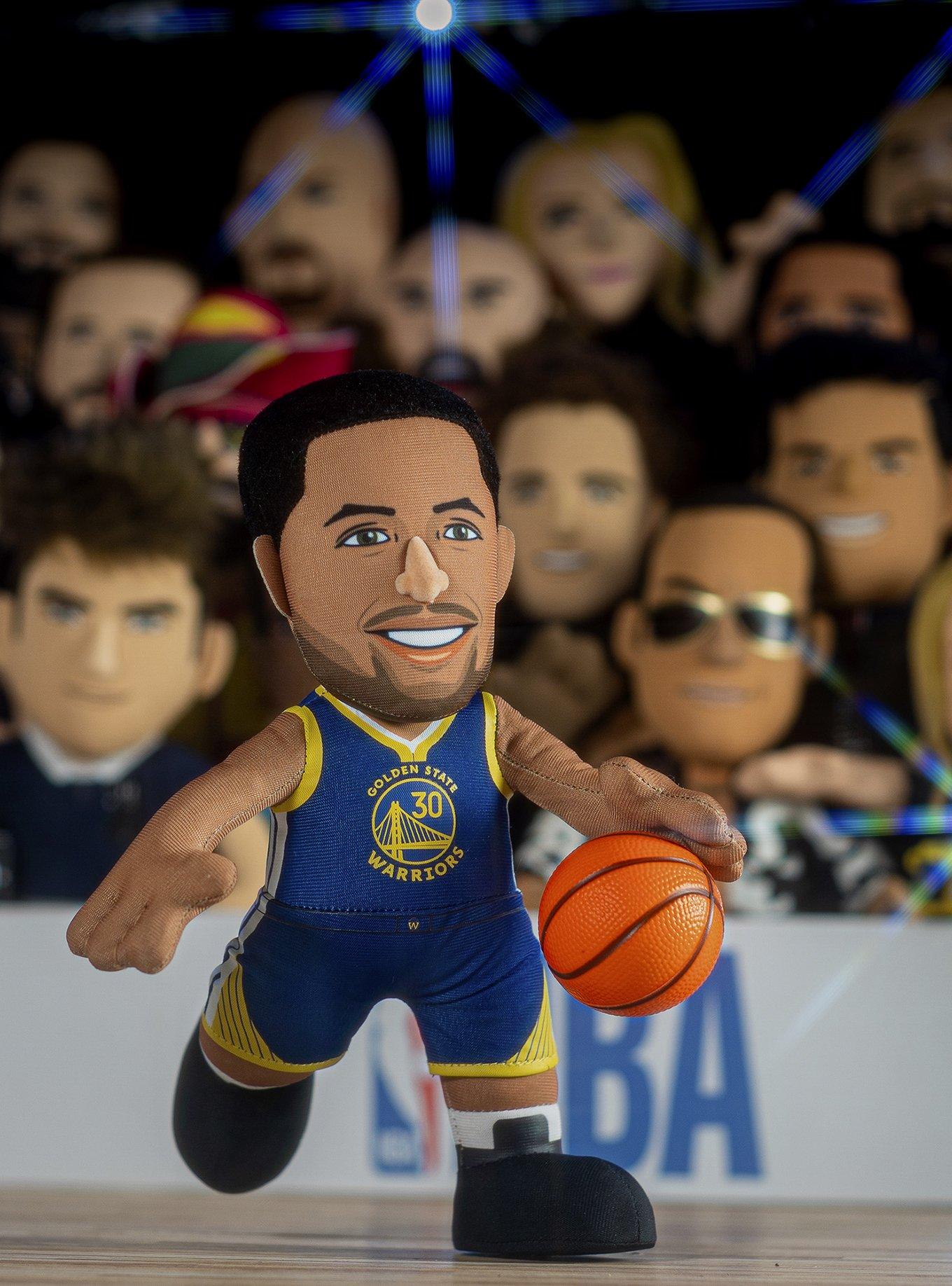 NBA Golden State Warriors Steph Curry 10" Bleacher Creatures Plush Figure, , alternate