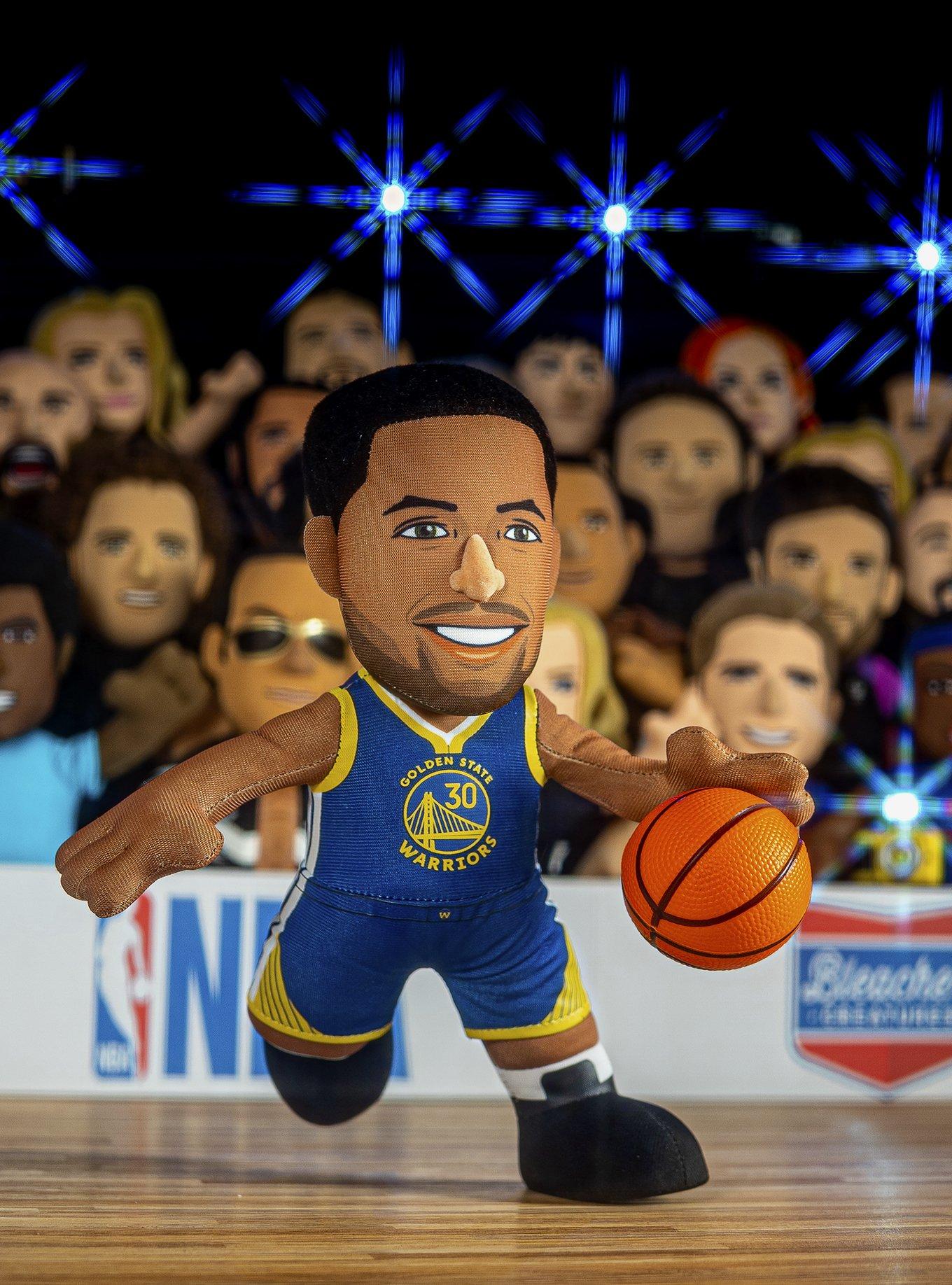 NBA Golden State Warriors Steph Curry 10" Bleacher Creatures Plush Figure, , alternate