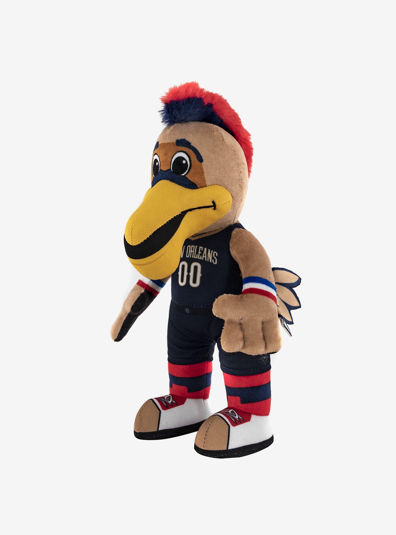 NBA New Orleans Pelicans Pierre 10" Mascot Bleacher Creatures Plush Figures, , alternate
