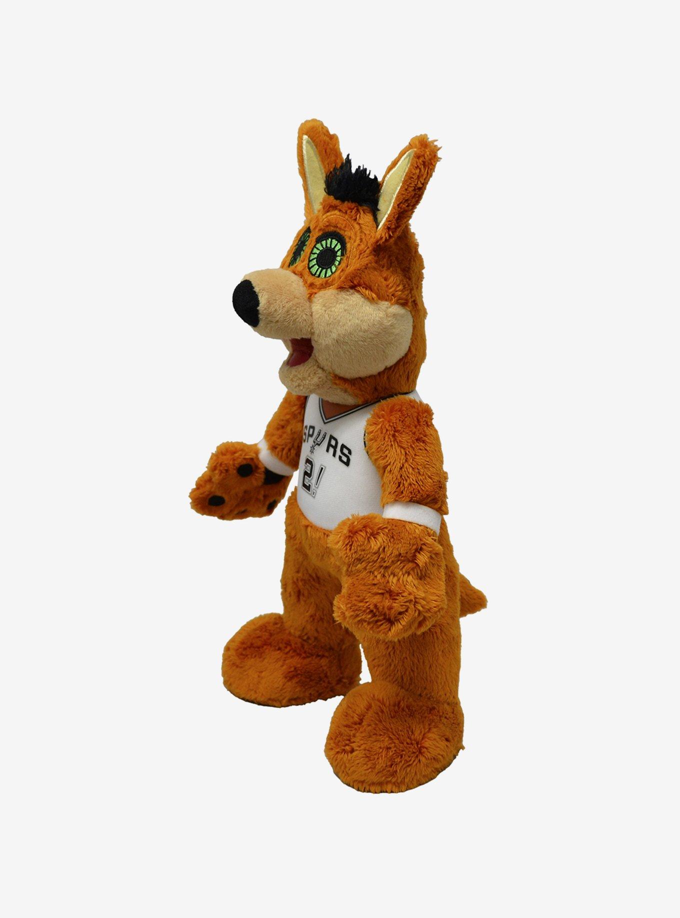 NBA San Antonio Spurs Coyote 10" Mascot Bleacher Creatures Plush Figure, , alternate