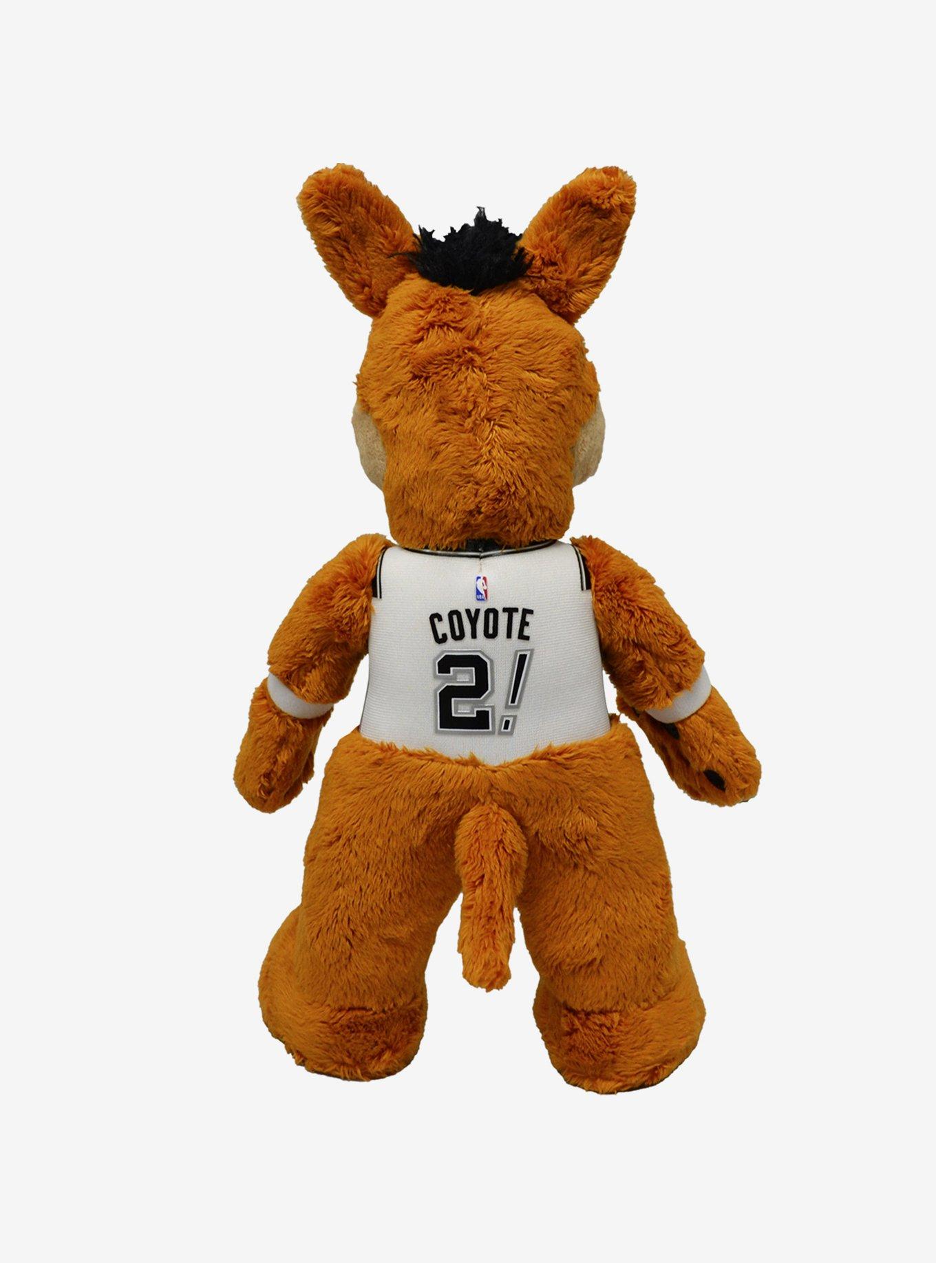 NBA San Antonio Spurs Coyote 10" Mascot Bleacher Creatures Plush Figure, , alternate