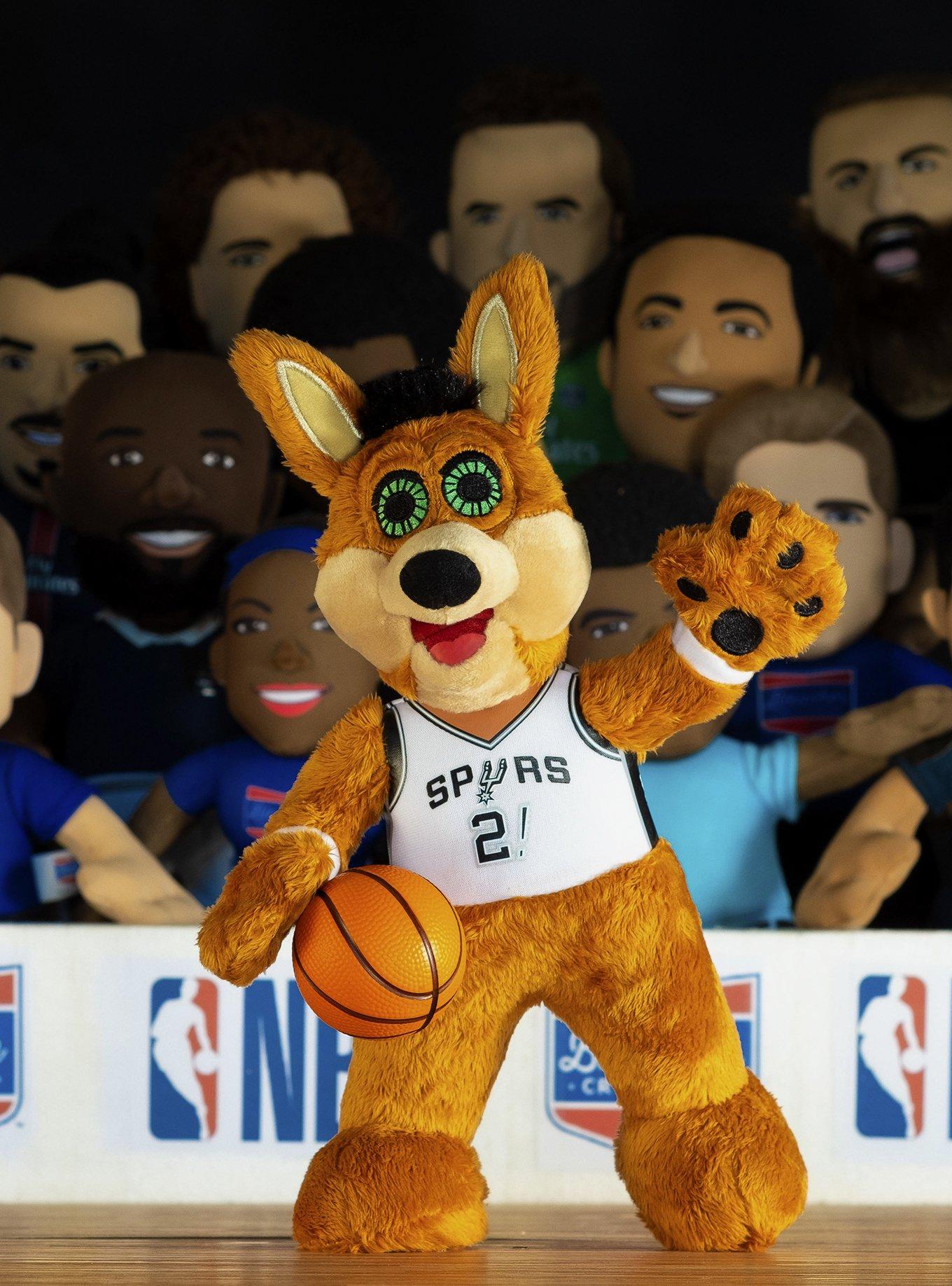 NBA San Antonio Spurs Coyote 10" Mascot Bleacher Creatures Plush Figure, , alternate