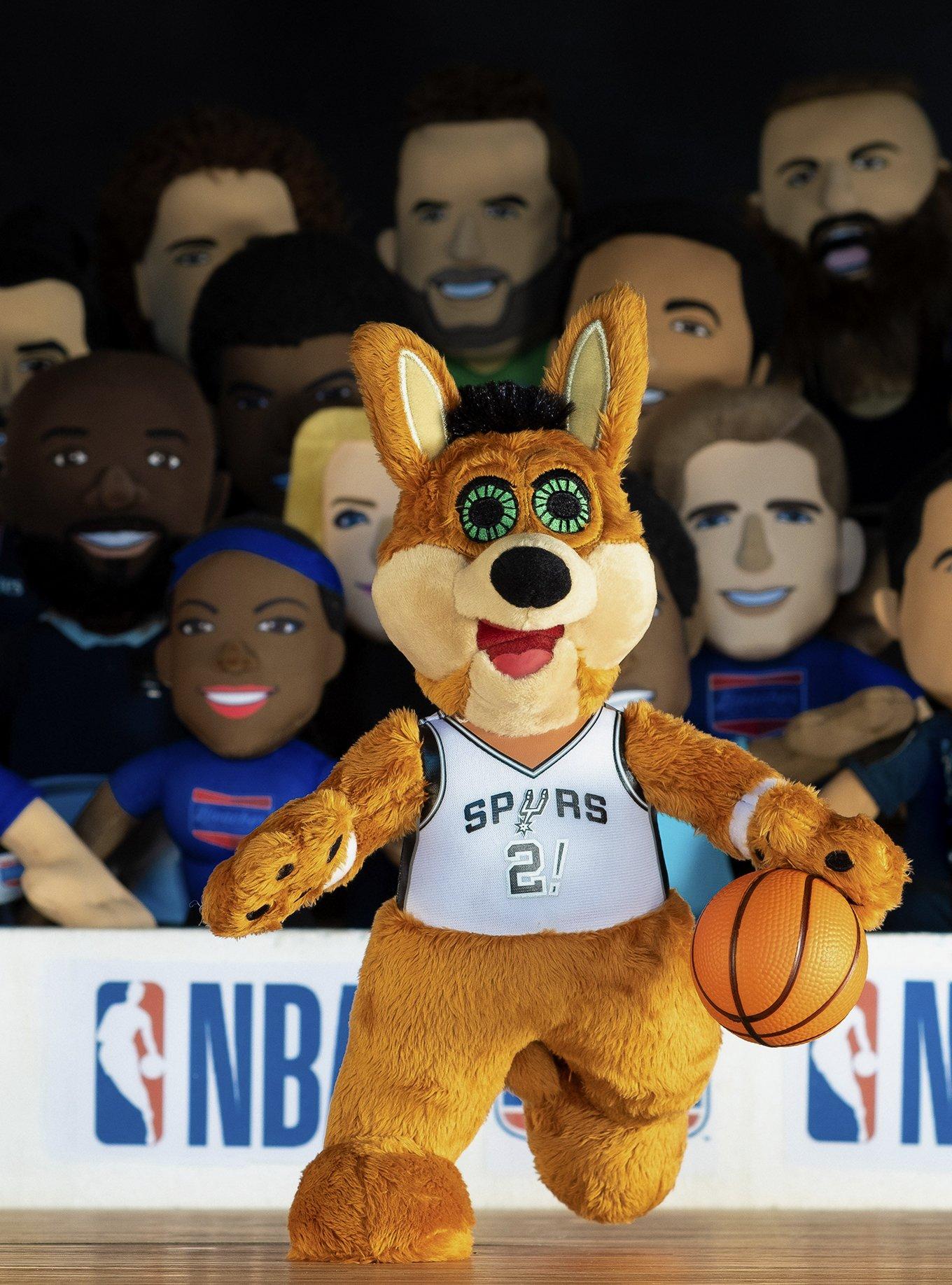 NBA San Antonio Spurs Coyote 10" Mascot Bleacher Creatures Plush Figure, , alternate