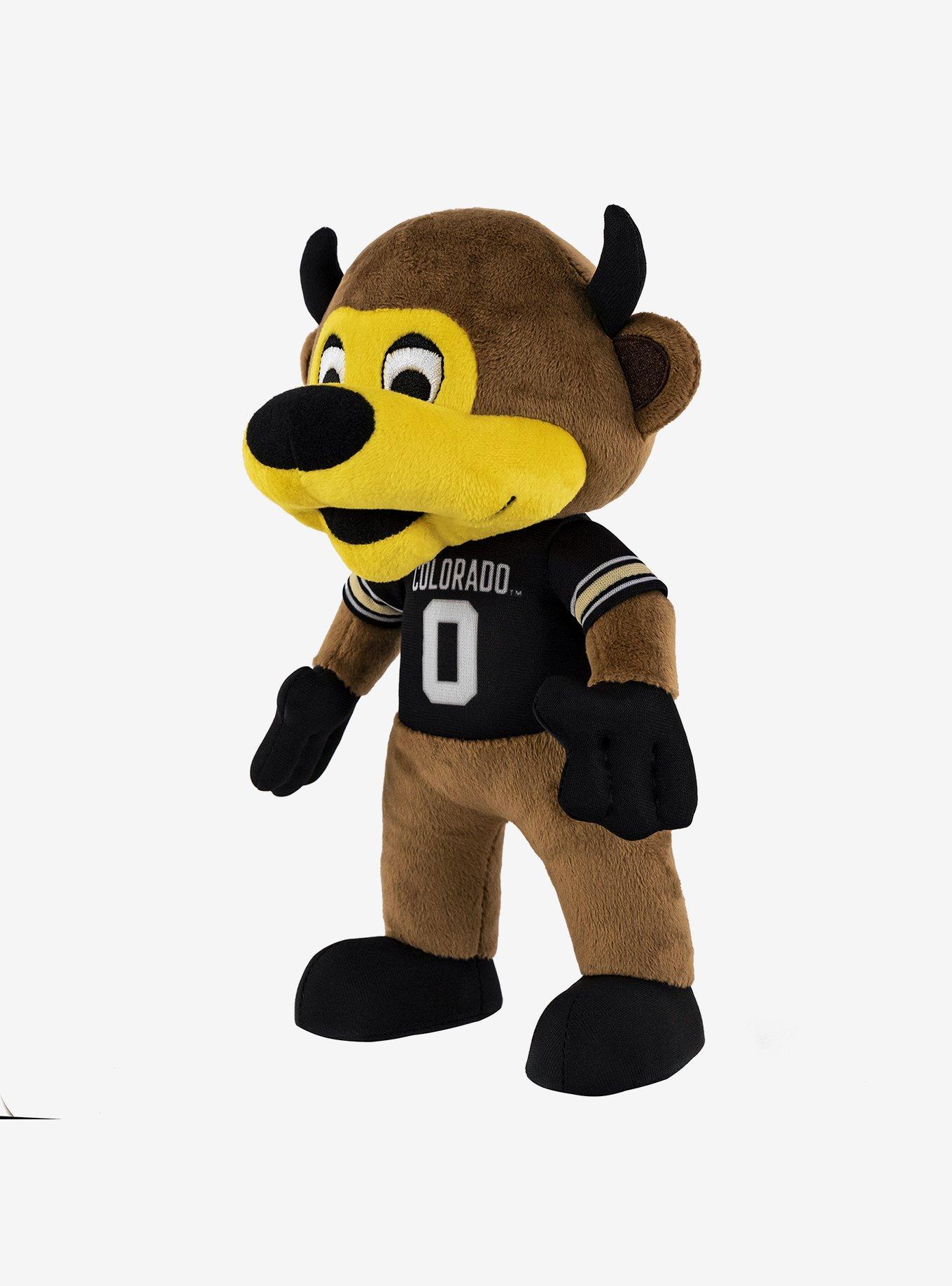 NCAA Colorado Buffalos Chip The Buffalo 10" Bleacher Creatures Mascot Plush Figures, , alternate
