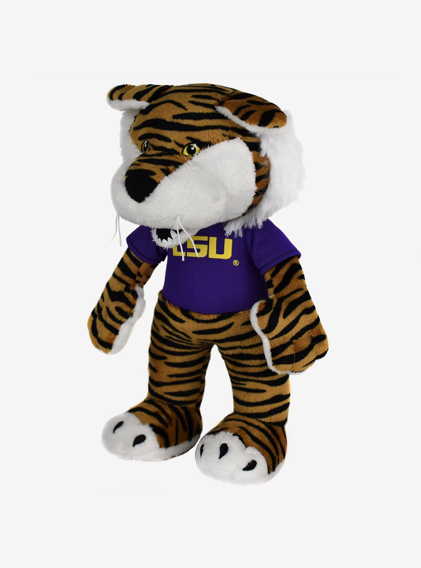 NCAA LSU Mike The Tiger 10" Bleacher Creatures Mascot Plush Figures, , alternate