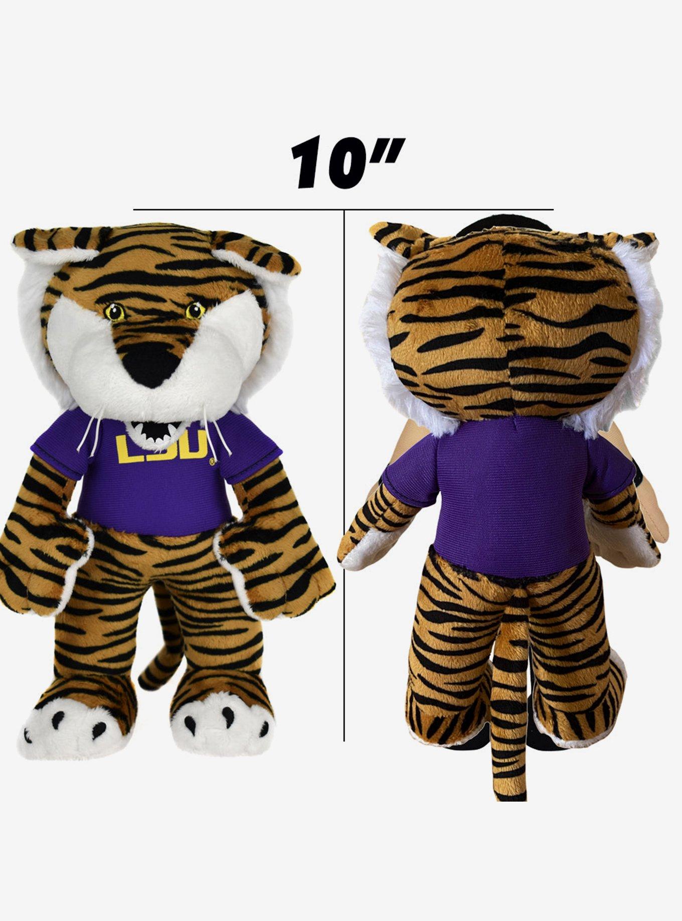 NCAA LSU Mike The Tiger 10" Bleacher Creatures Mascot Plush Figures, , alternate