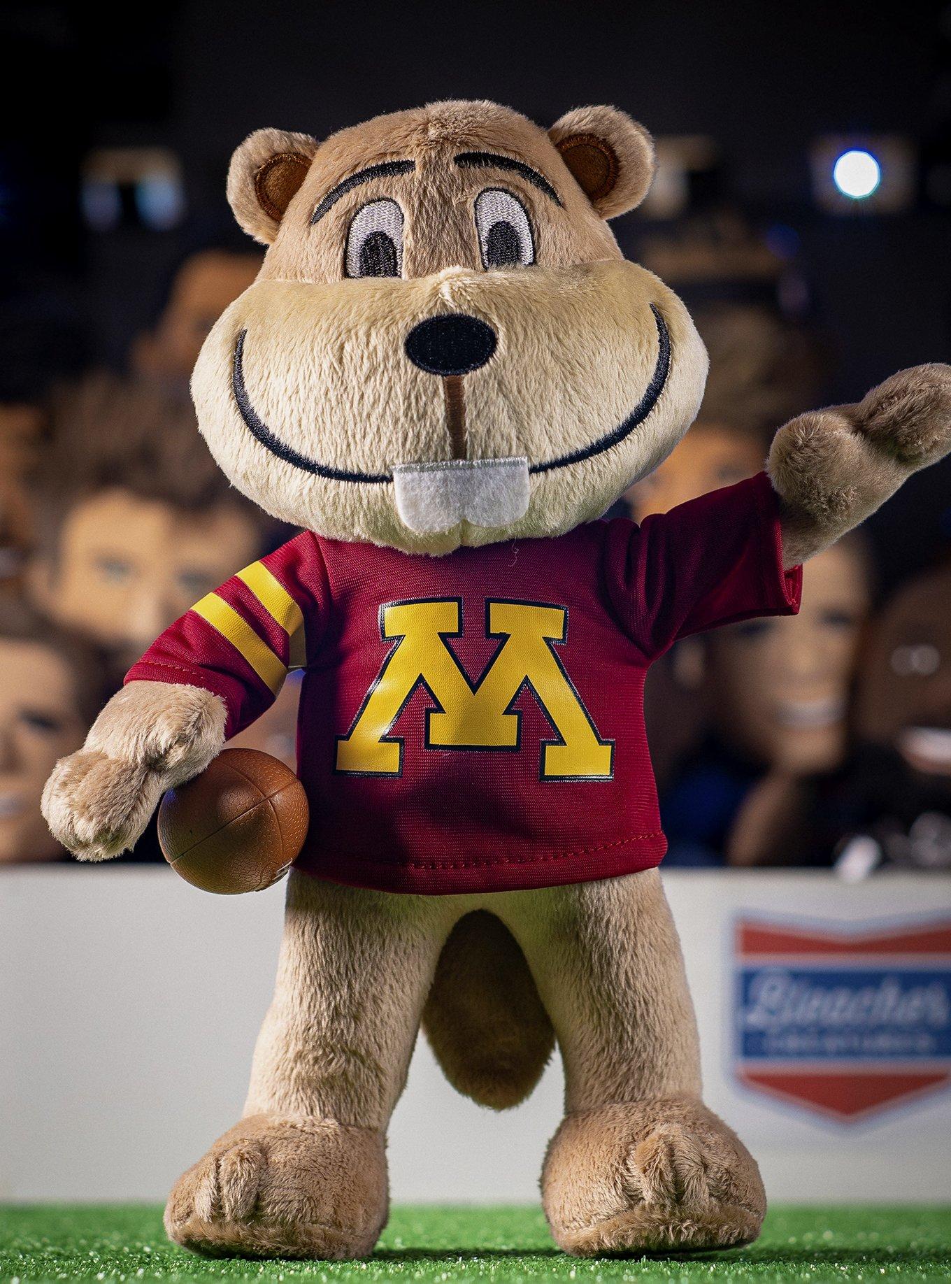 NCAA University Of Minnesota Golden Gophers Goldy 10" Bleacher Creatures Mascot Plush Figures