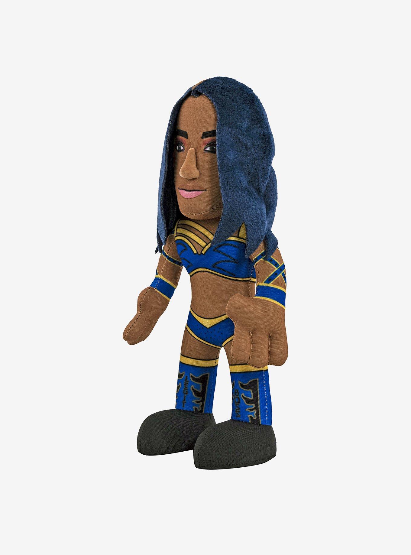 WWE Diva Sasha Banks 10" Bleacher Creatures Plush Figure, , hi-res