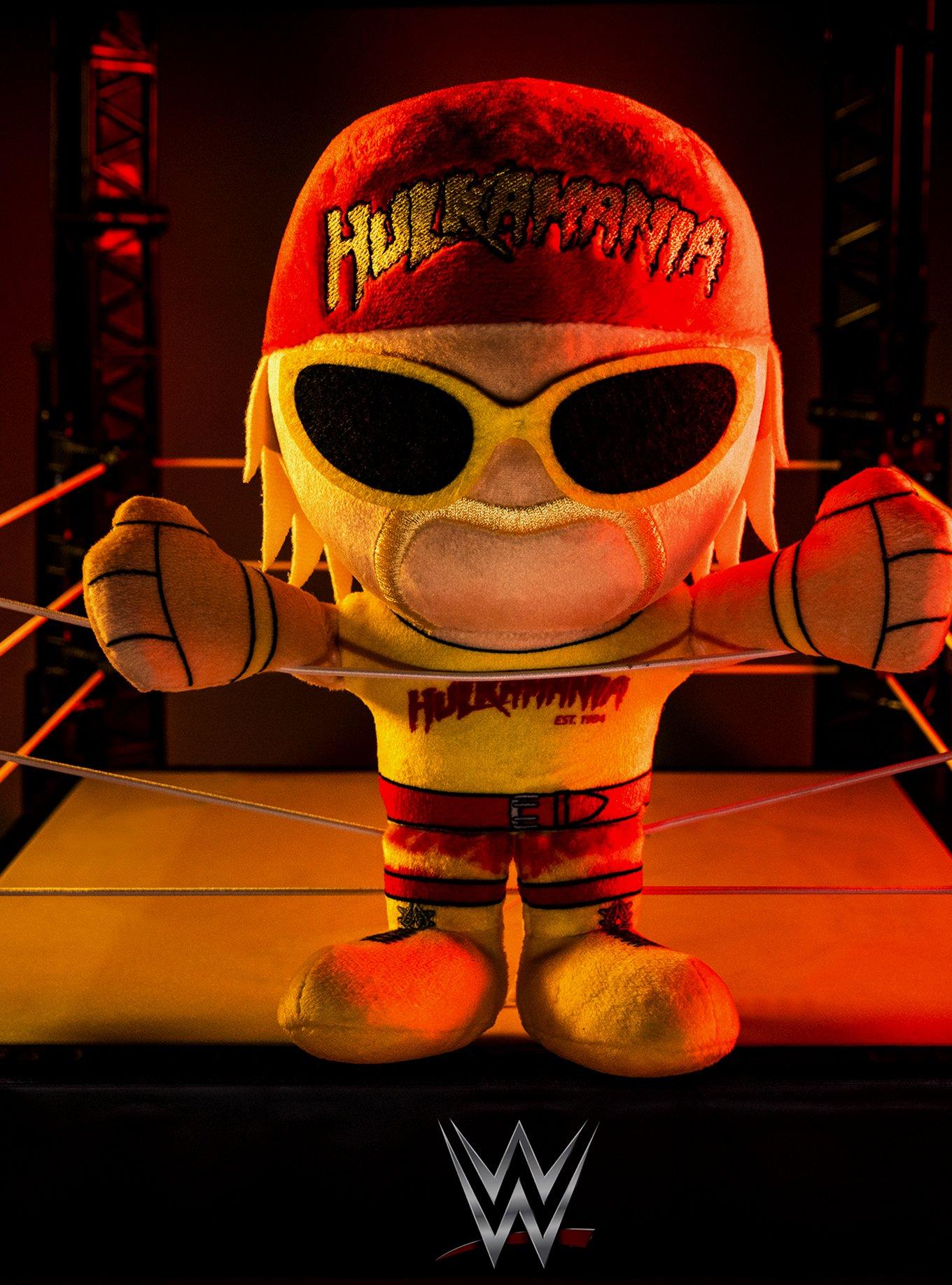 WWE Hulk Hogan Bleacher Creatures 8" Kuricha Plush, , alternate