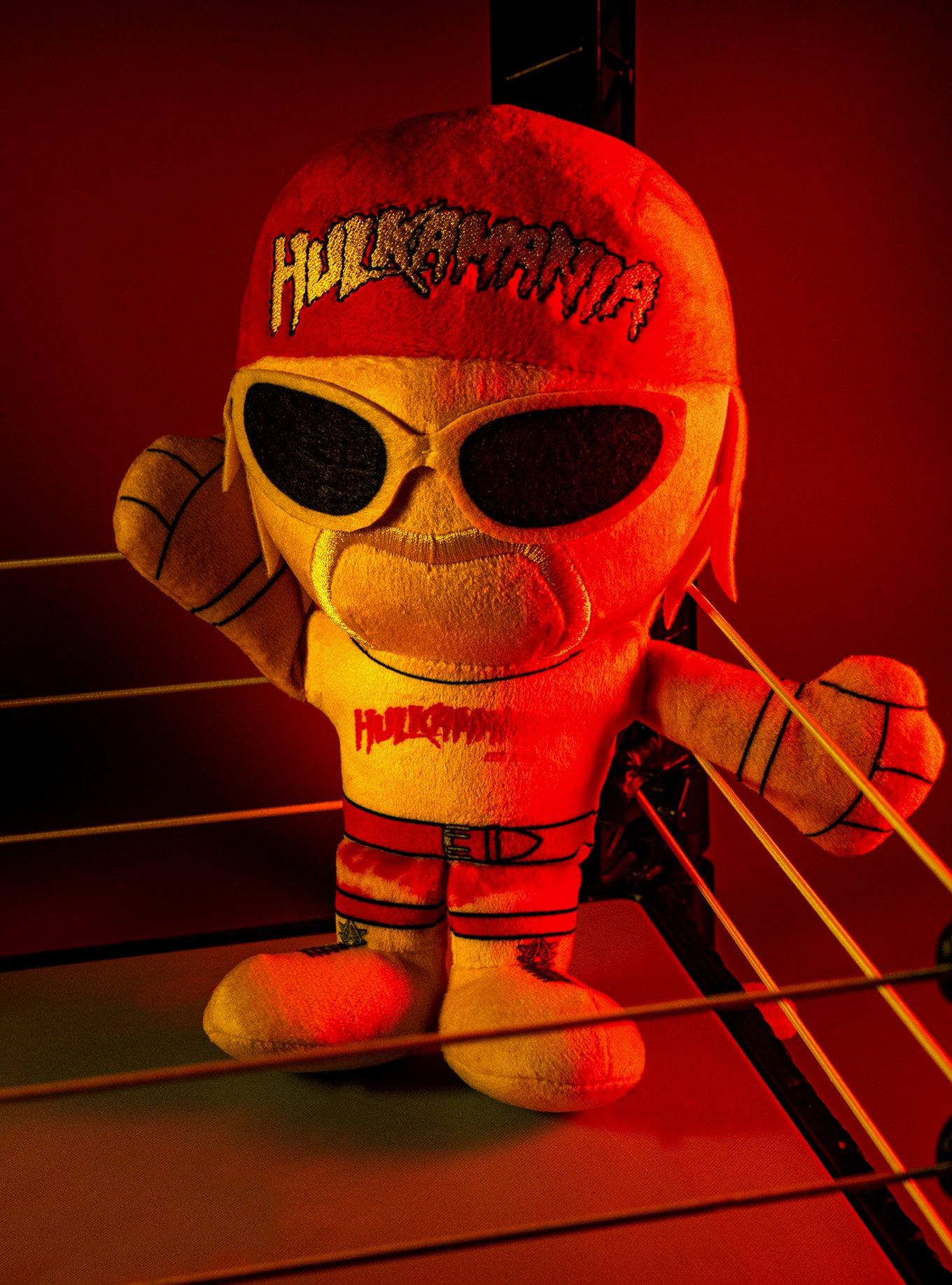 WWE Hulk Hogan Bleacher Creatures 8" Kuricha Plush, , alternate