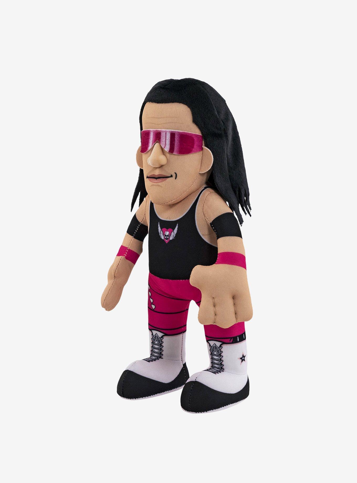 WWE Legend Bret "The Hit Man" Hart Bleacher Creatures 10" Plush Figure, , hi-res