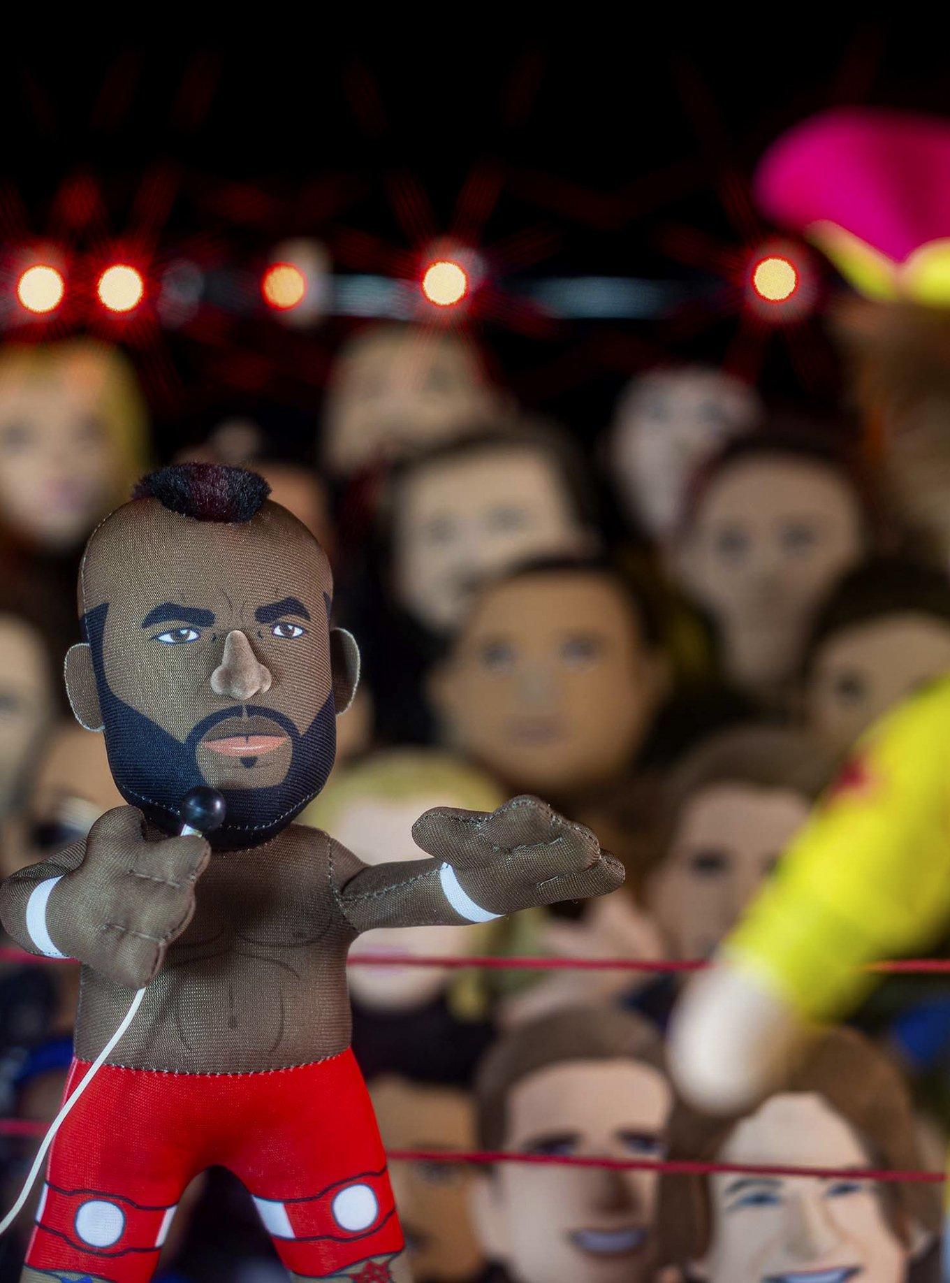 WWE Legend Wrestle Mania Mr. T 10" Bleacher Creatures Plush Figure, , alternate