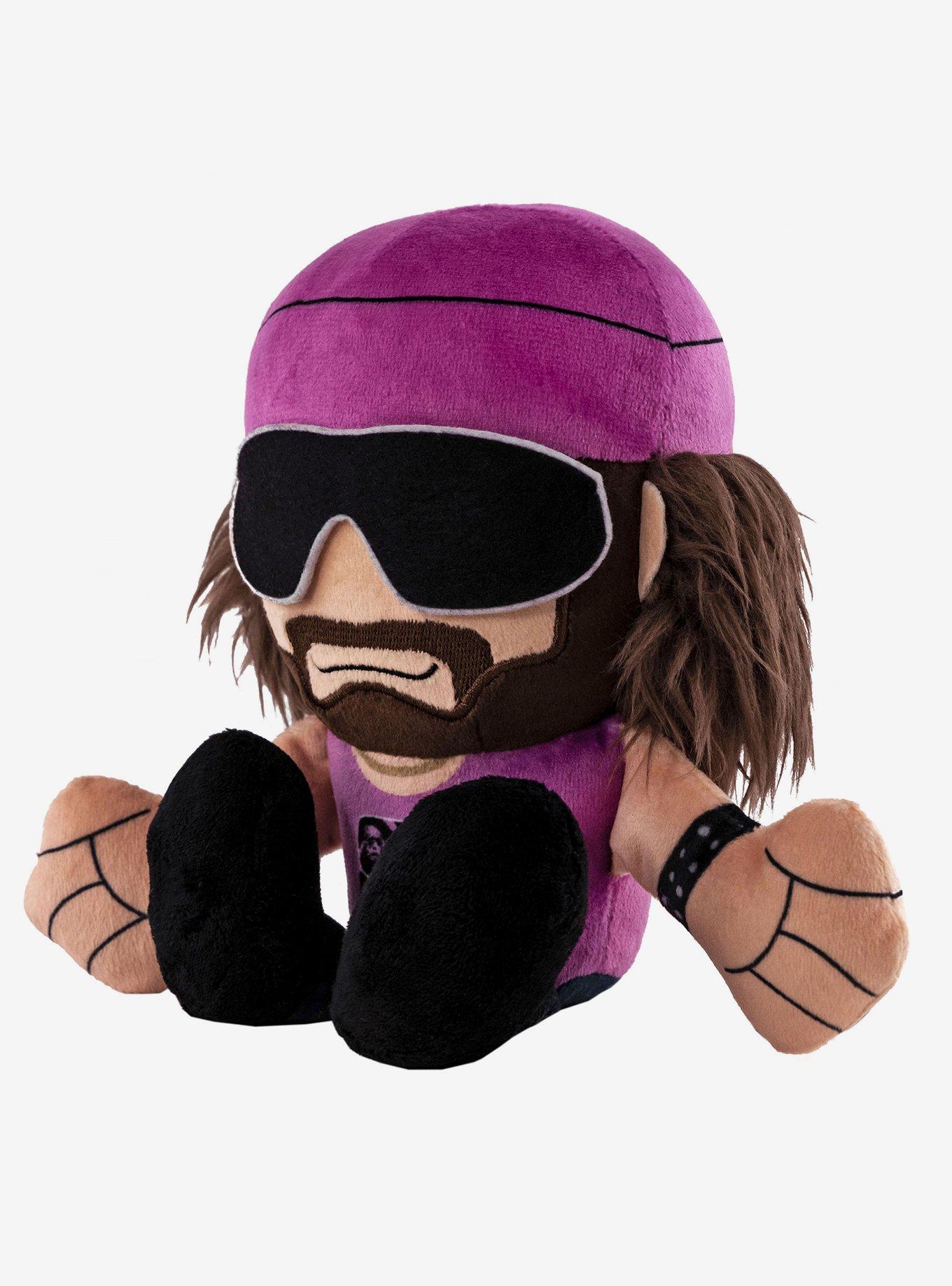 WWE Macho Man Randy Savage 8" Bleacher Creatures Kuricha Sitting Plush