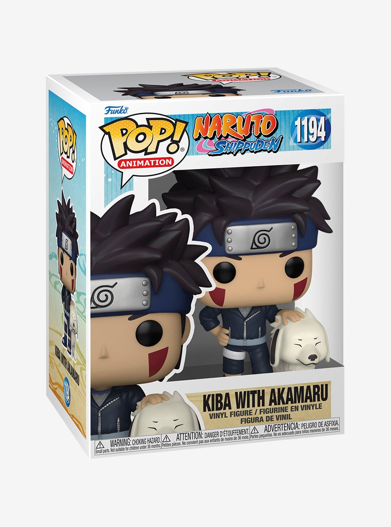 Funko Naruto Shippuden Pop! Animation Kiba With Akamaru Vinyl Figure, , alternate