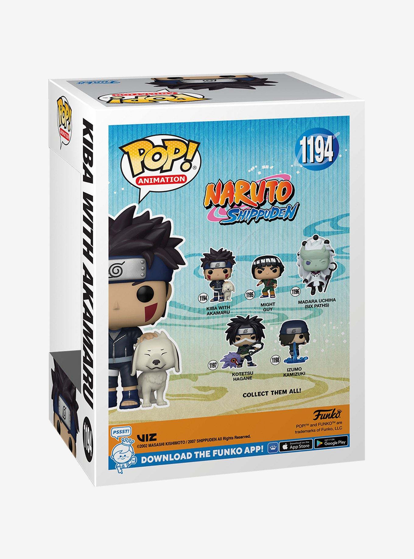 Funko Naruto Shippuden Pop! Animation Kiba With Akamaru Vinyl Figure, , alternate