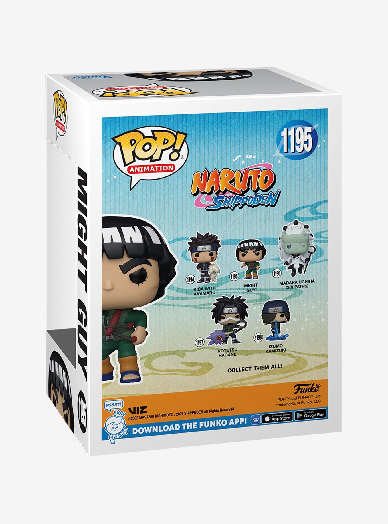 Funko Naruto Shippuden Pop! Animation Might Guy Vinyl Figure, , alternate