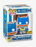 Funko DC Super Heroes Diamond Collection Pop! Heroes Gingerbread Batman Vinyl Figure Hot Topic Exclusive, , alternate