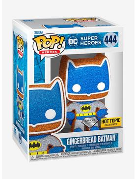 Funko DC Super Heroes Diamond Collection Pop! Heroes Gingerbread Batman Vinyl Figure Hot Topic Exclusive, , hi-res