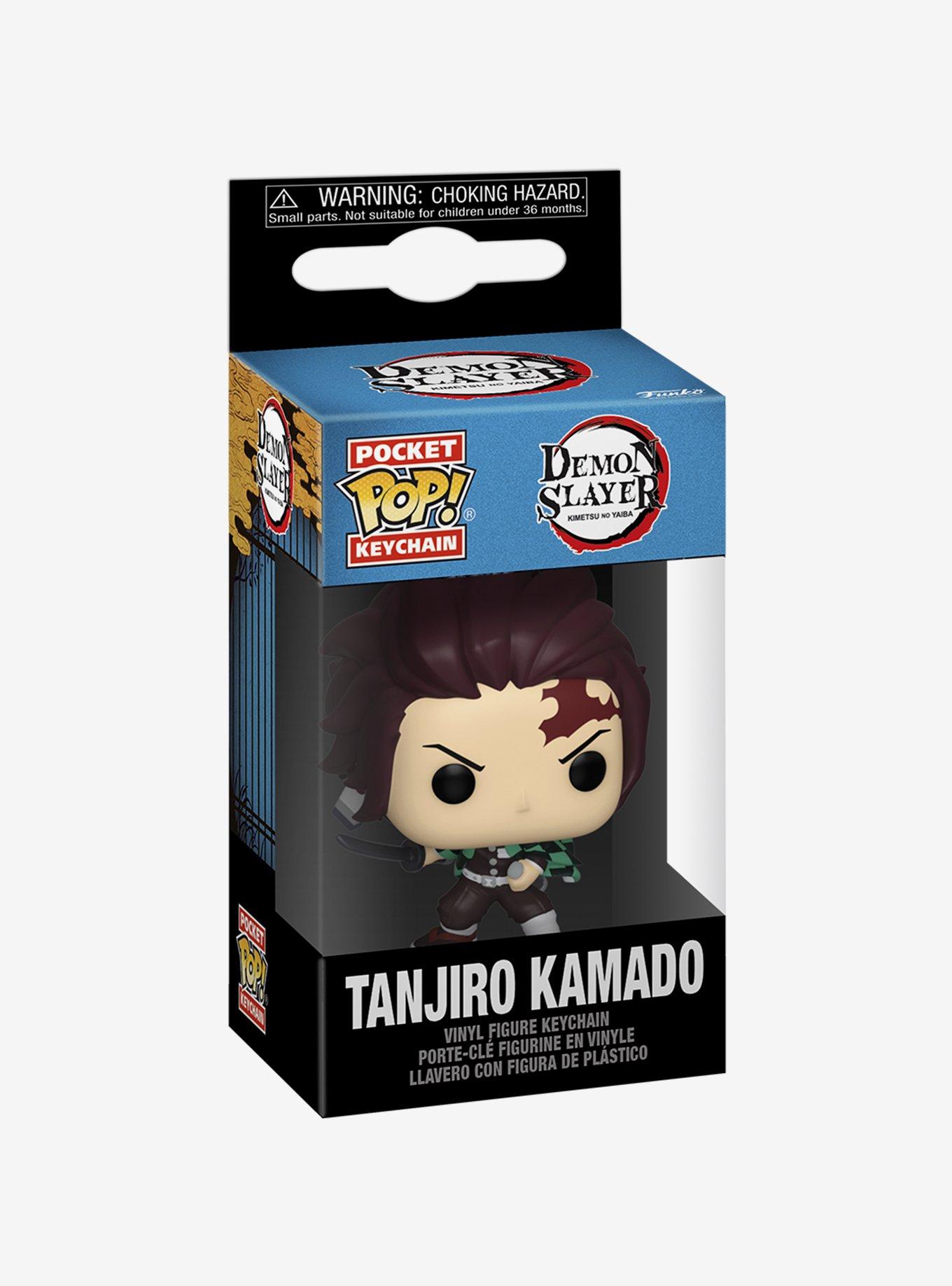 Funko Demon Slayer: Kimetsu No Yaiba Pocket Pop! Tanjiro Kamado Key Chain, , alternate