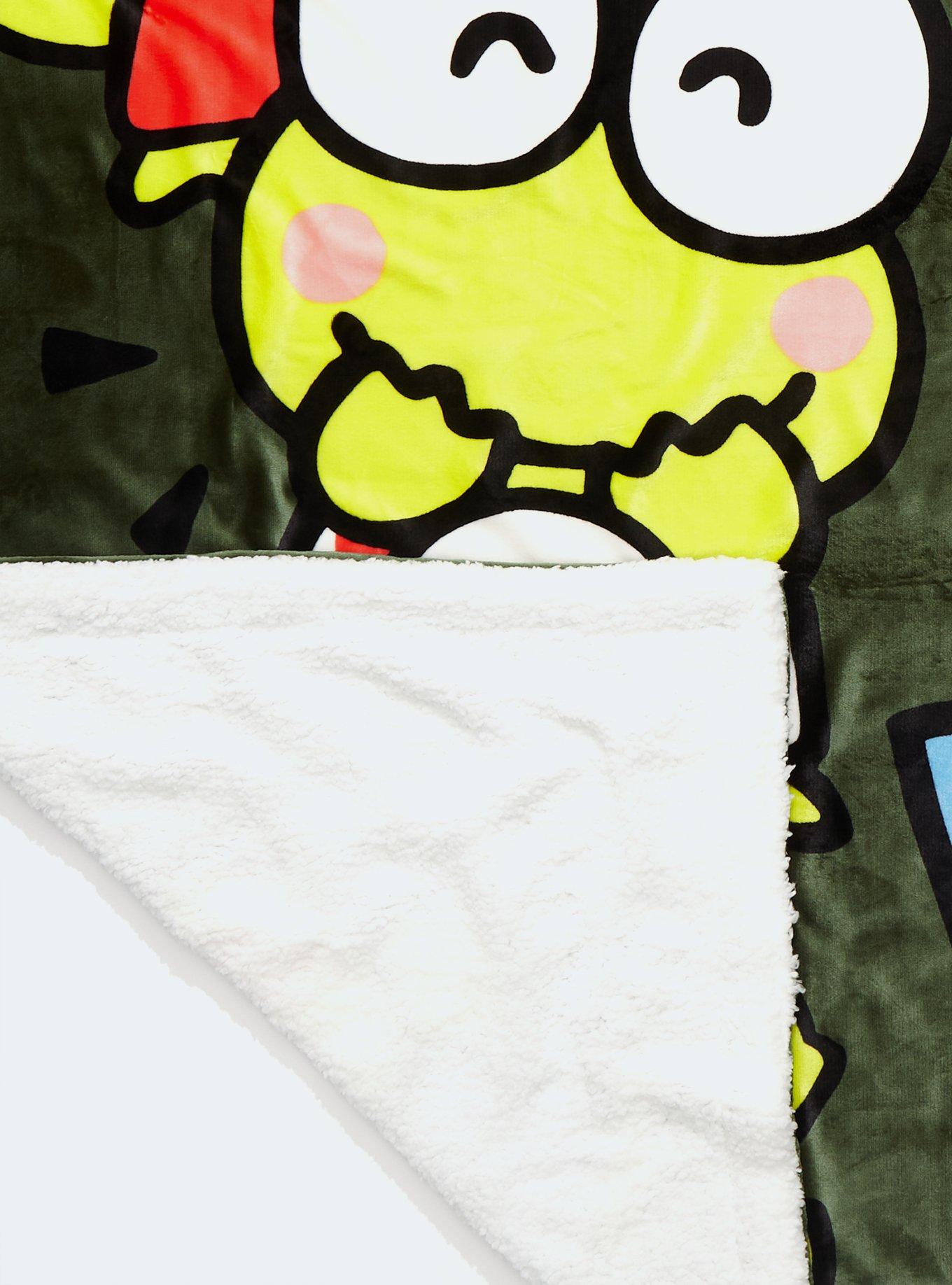 Keroppi Family Throw Blanket, , alternate