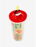 Pokemon Grid Poke Ball Topper Acrylic Travel Cup, , alternate