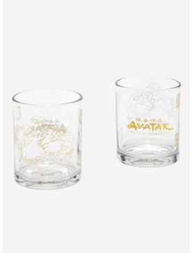 Avatar: The Last Airbender World Map Glass Cup Set, , hi-res