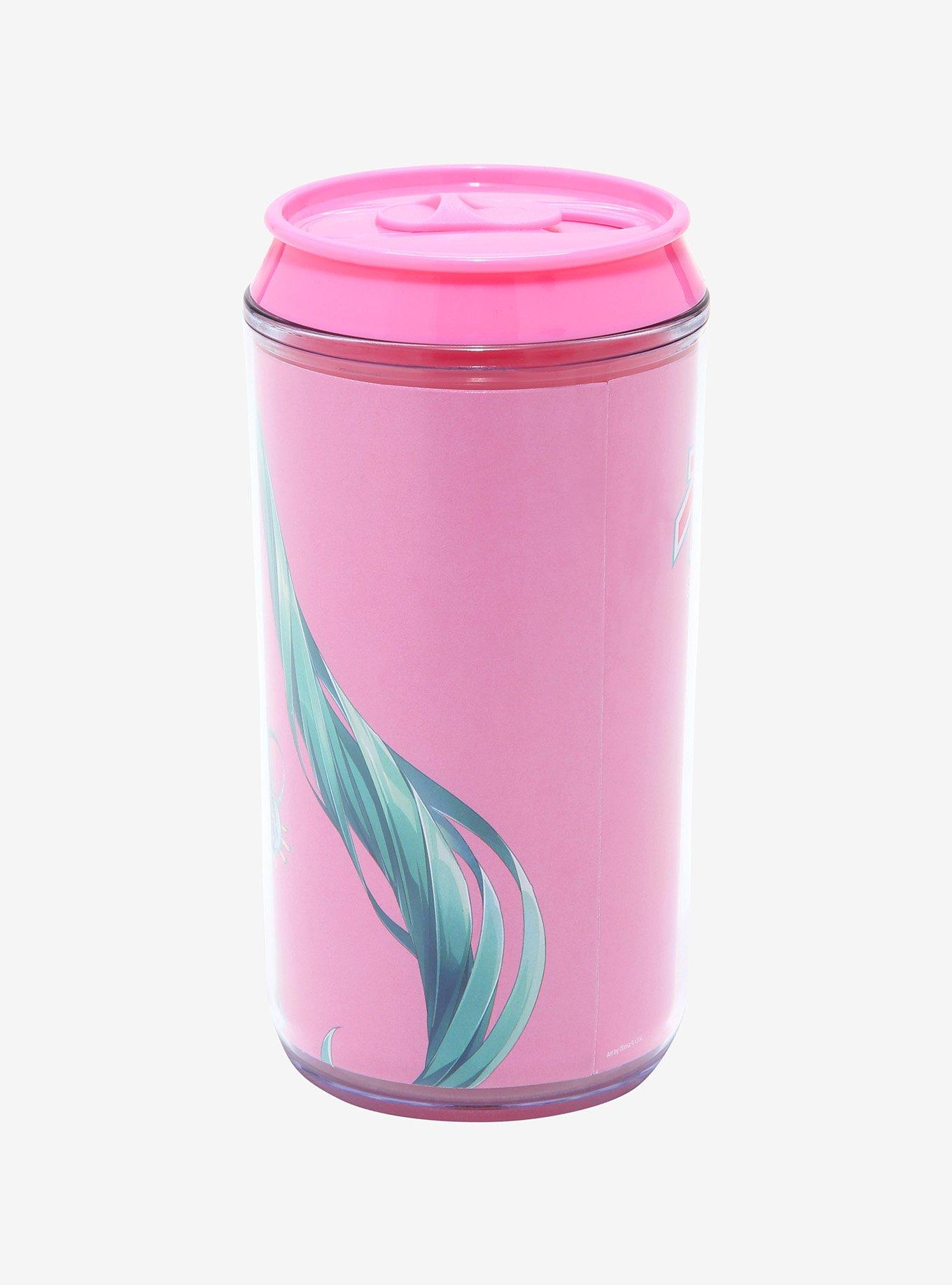 Hatsune Miku Pink Soda Can Water Bottle, , alternate