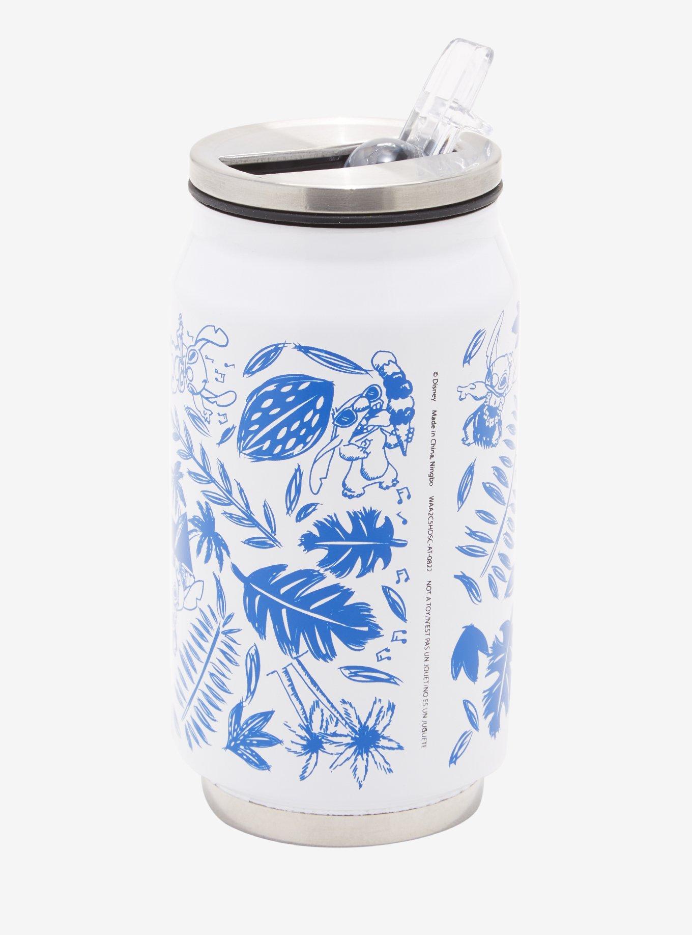 Disney Lilo & Stitch Soda Can Water Bottle, , alternate