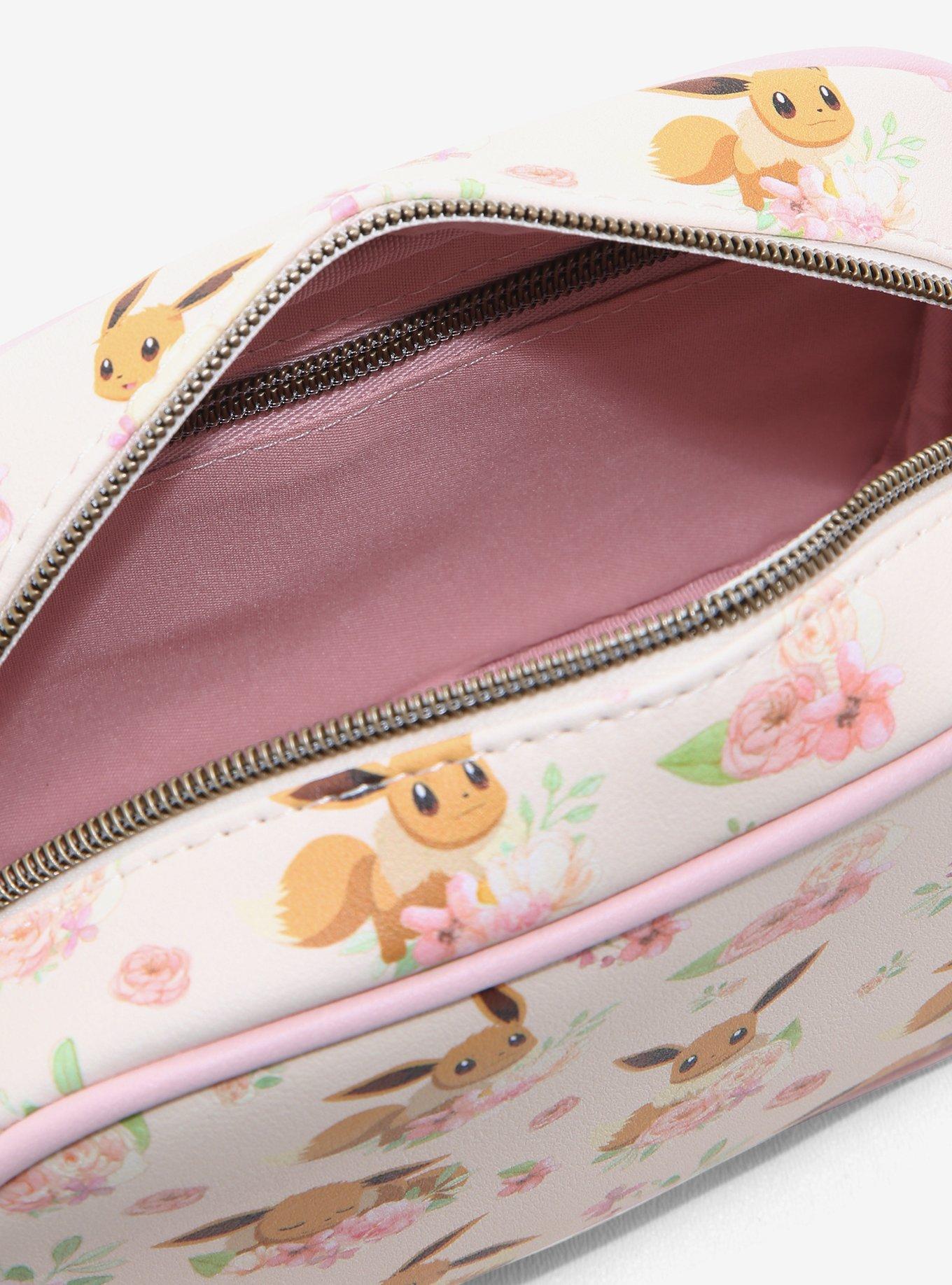 Loungefly Pokemon Eevee Floral Camera Crossbody Bag, , alternate