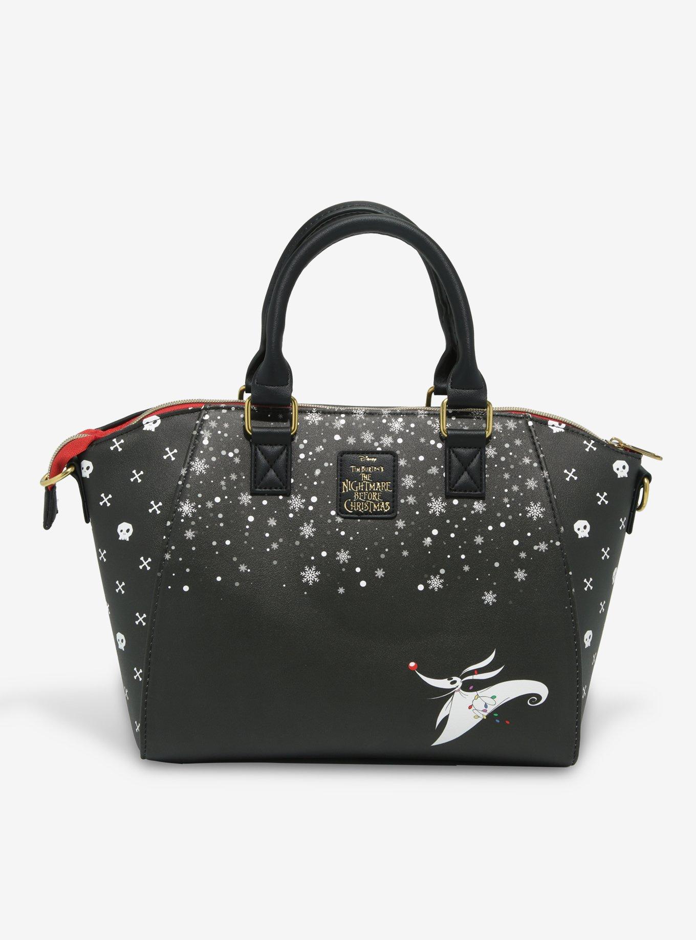 Loungefly The Nightmare Before Christmas offers Holiday Hill Satchel Bag