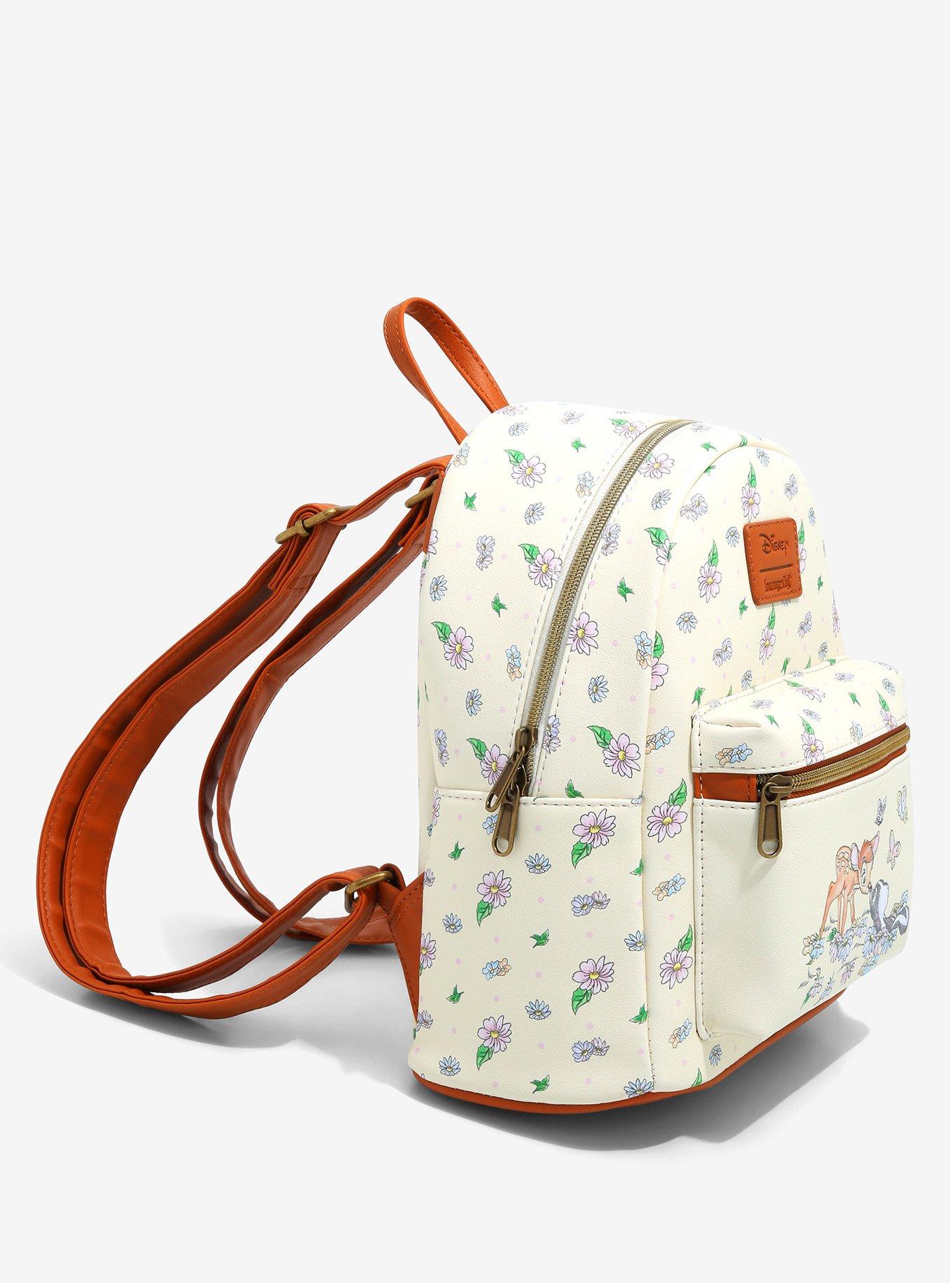 Loungefly Disney Bambi Floral Mini Backpack, , alternate