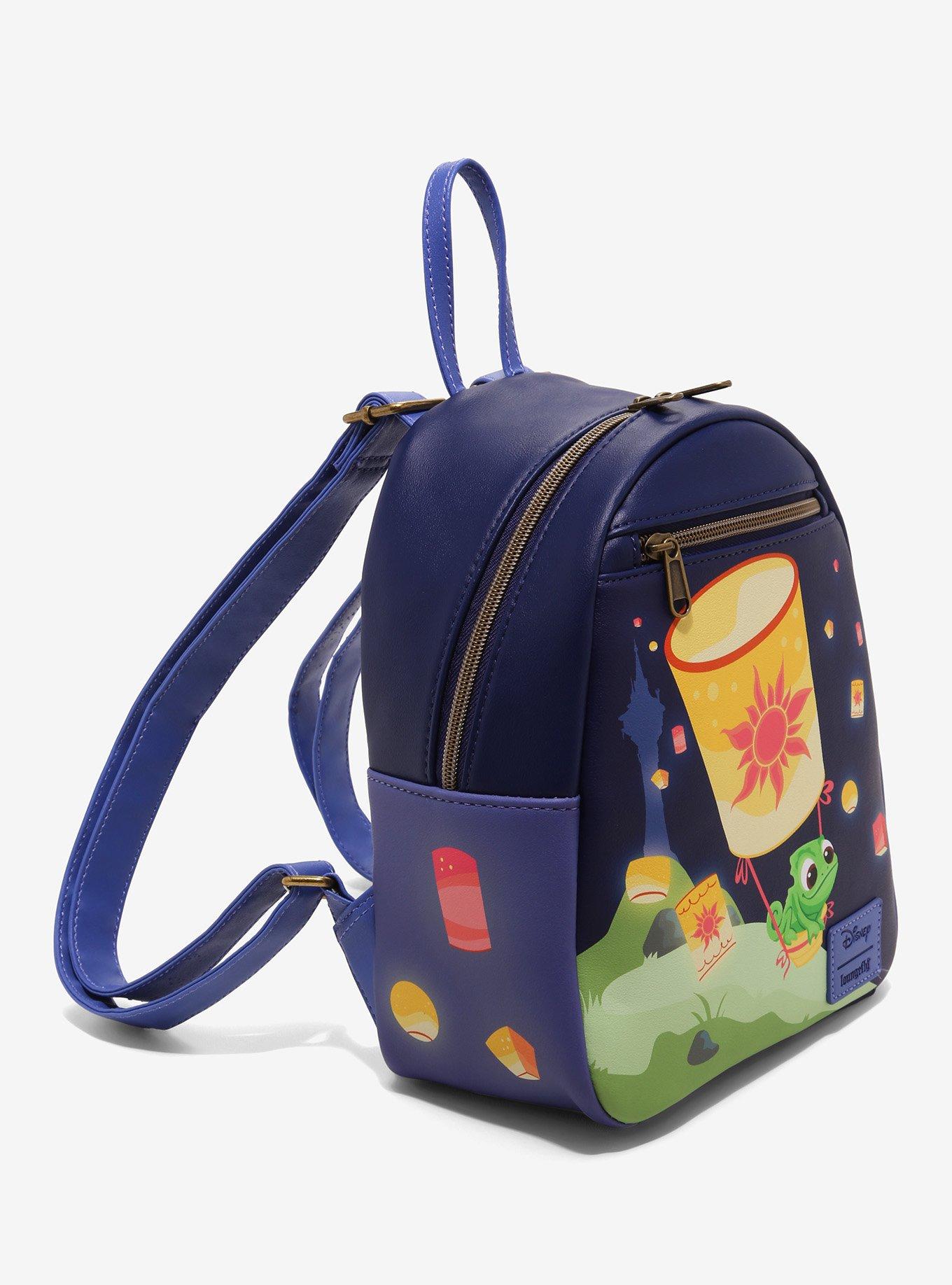 Loungefly Disney Tangled Pascal & Lantern Mini Backpack