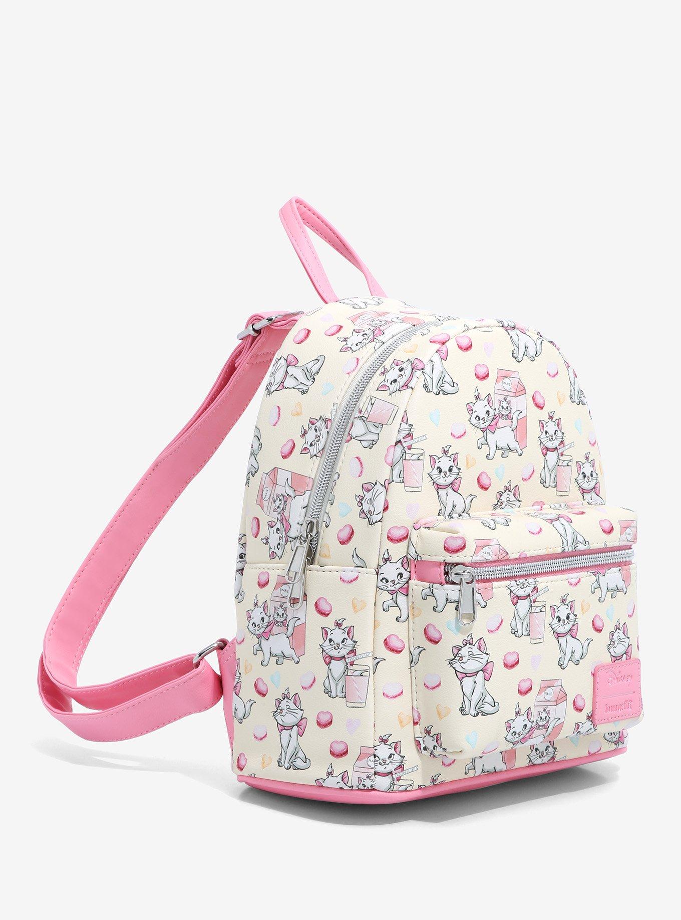 Loungefly Disney The Aristocats Marie Milk & Macarons Mini Backpack, , alternate