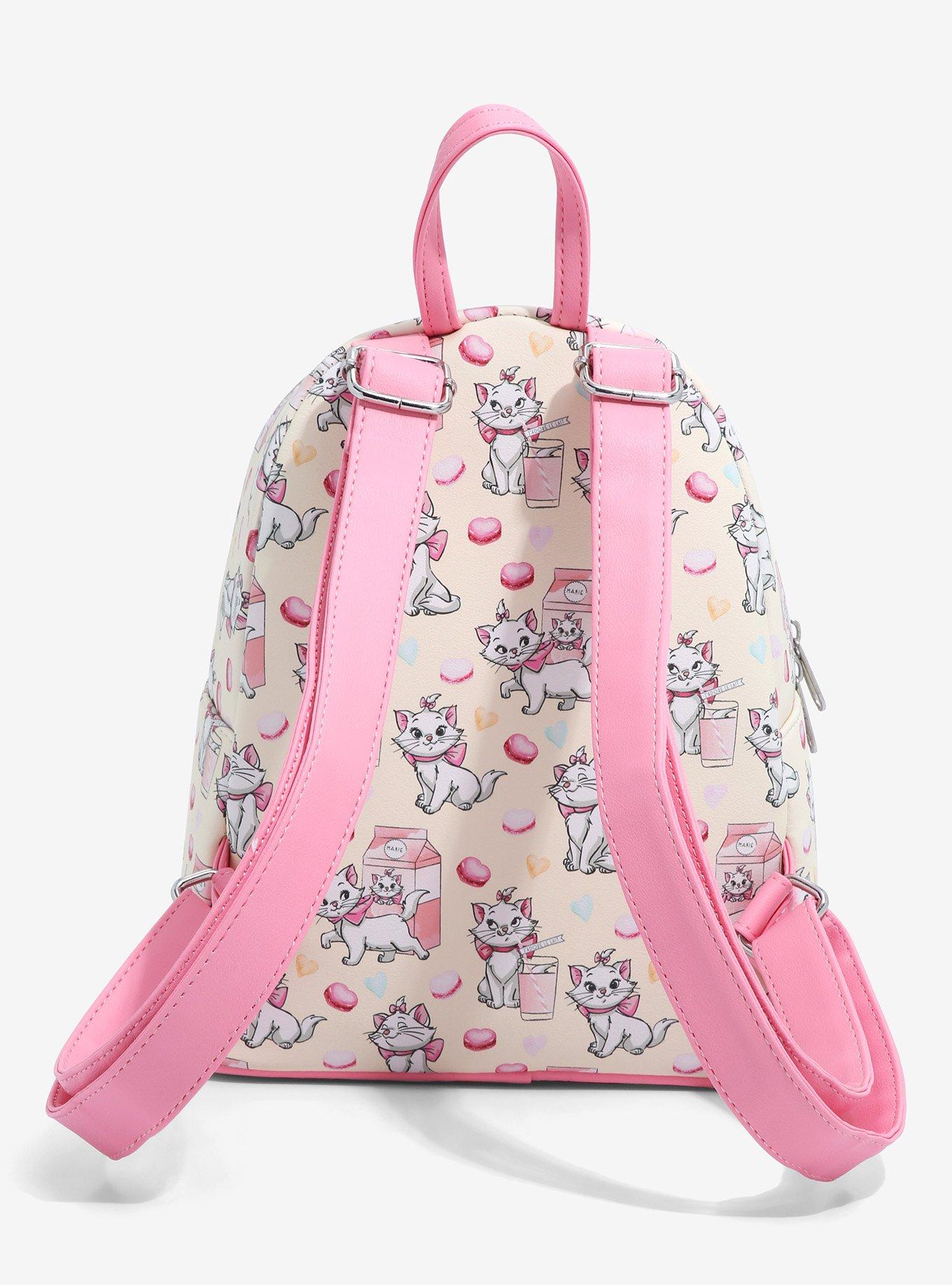 Loungefly Disney The Aristocats Marie Milk & Macarons Mini Backpack, , alternate