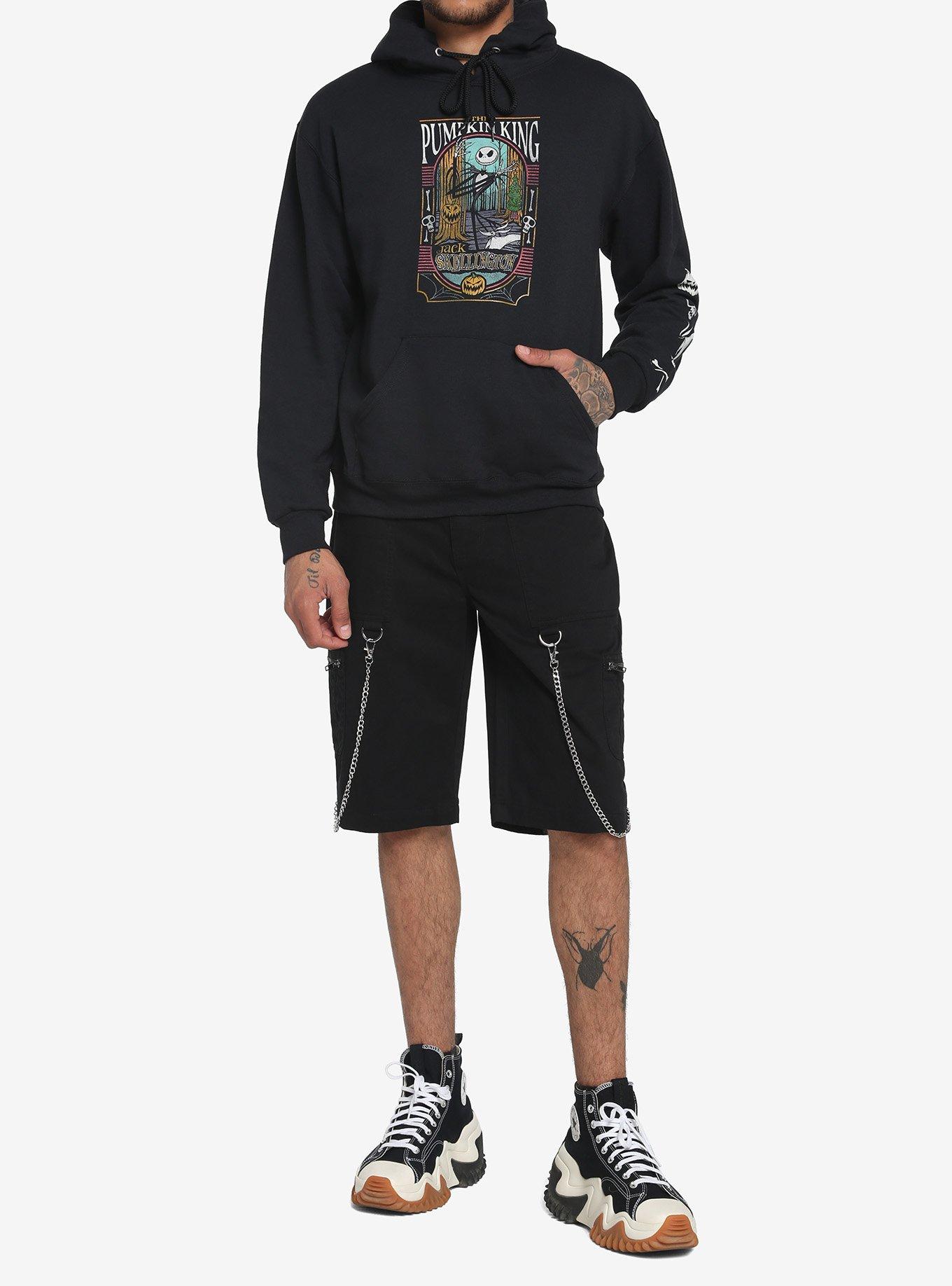 The Nightmare Before Christmas Forest Hoodie, BLACK, alternate