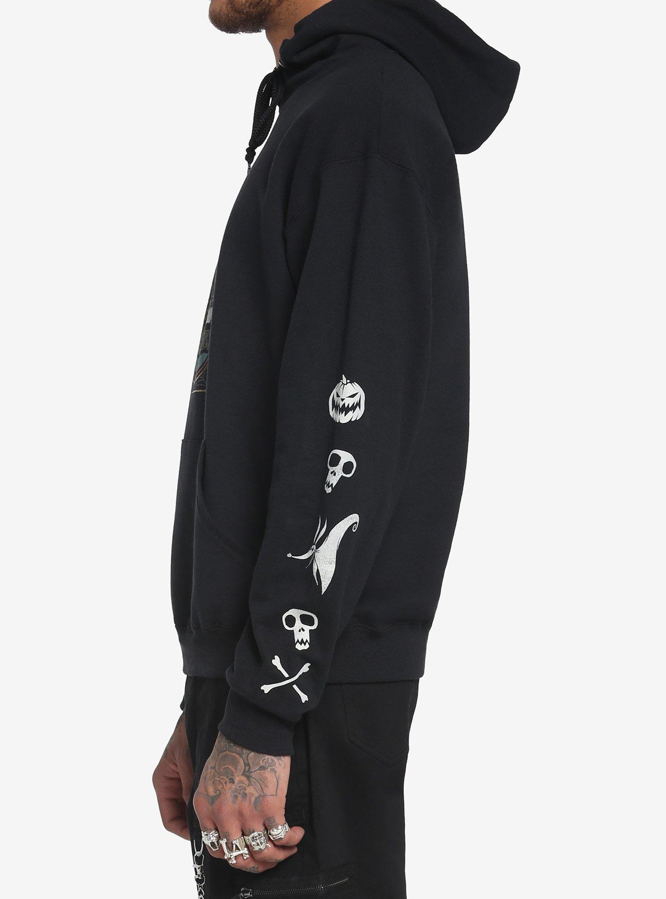 The Nightmare Before Christmas Forest Hoodie, BLACK, alternate