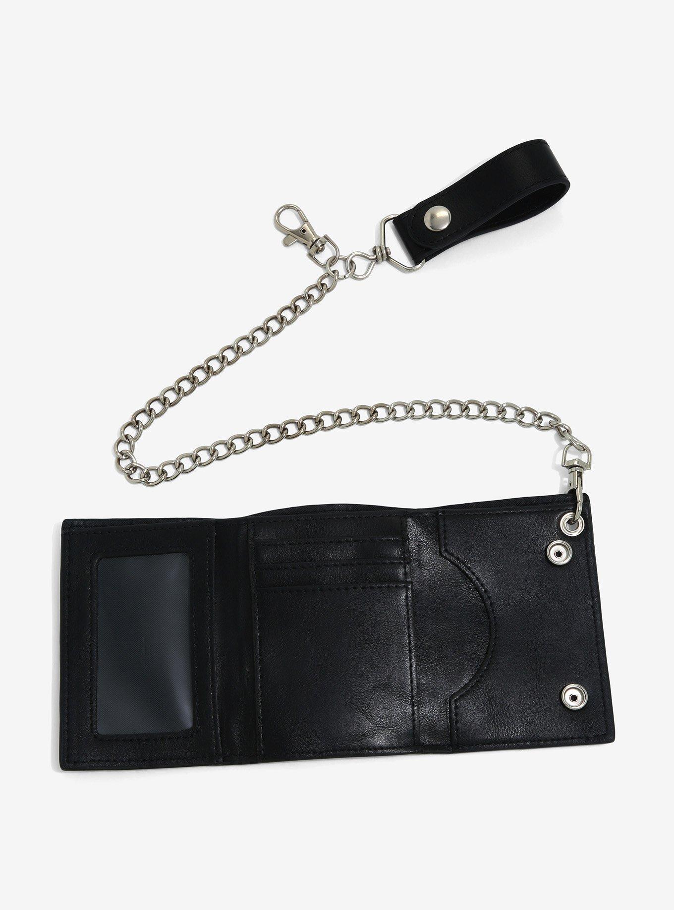 Invader Zim GIR Split Trifold Chain Wallet, , alternate