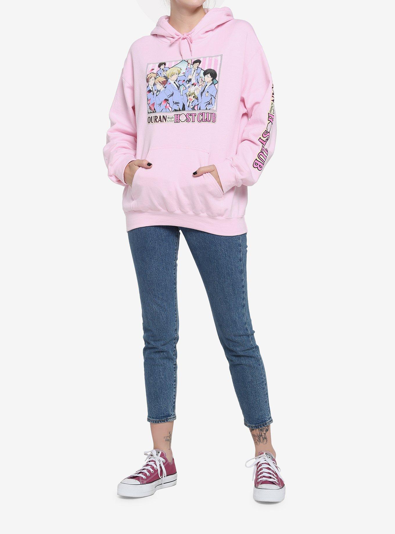 Ouran High School Host Club Group Girls Hoodie, MULTI, alternate