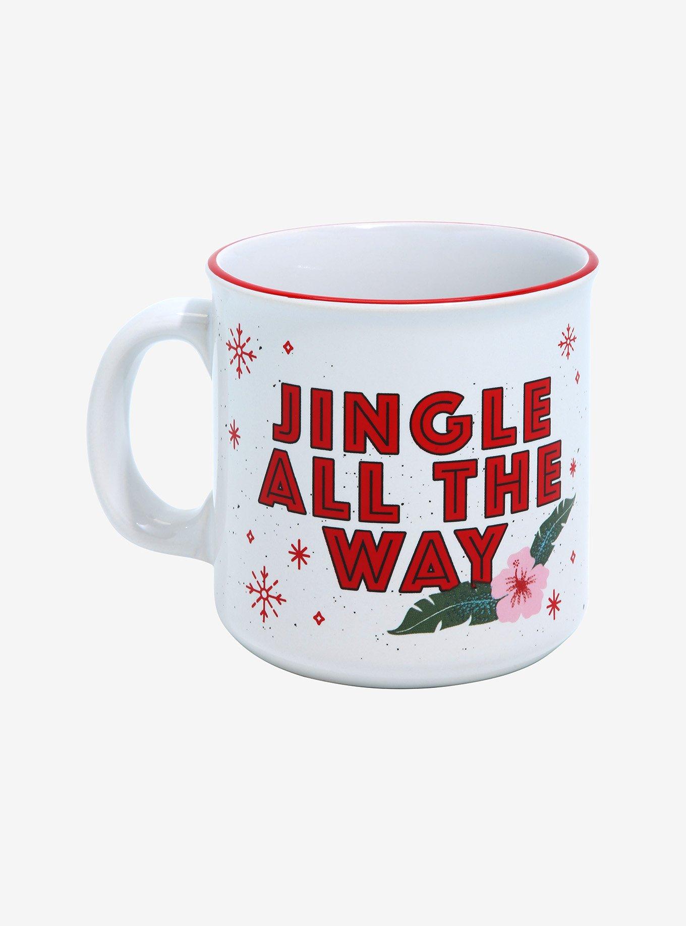 Disney Lilo & Stitch Stitch Holiday Camper Mug, , alternate