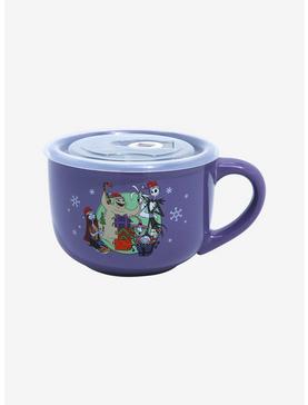 Disney The Nightmare Before Christmas Merry Scary Holidays Soup Mug with Lid, , hi-res