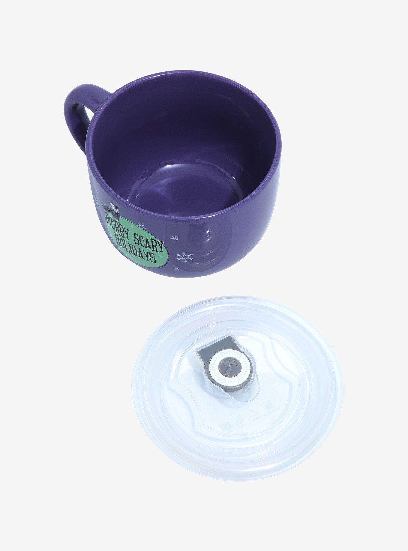 Disney The Nightmare Before Christmas Merry Scary Holidays Soup Mug with Lid, , alternate
