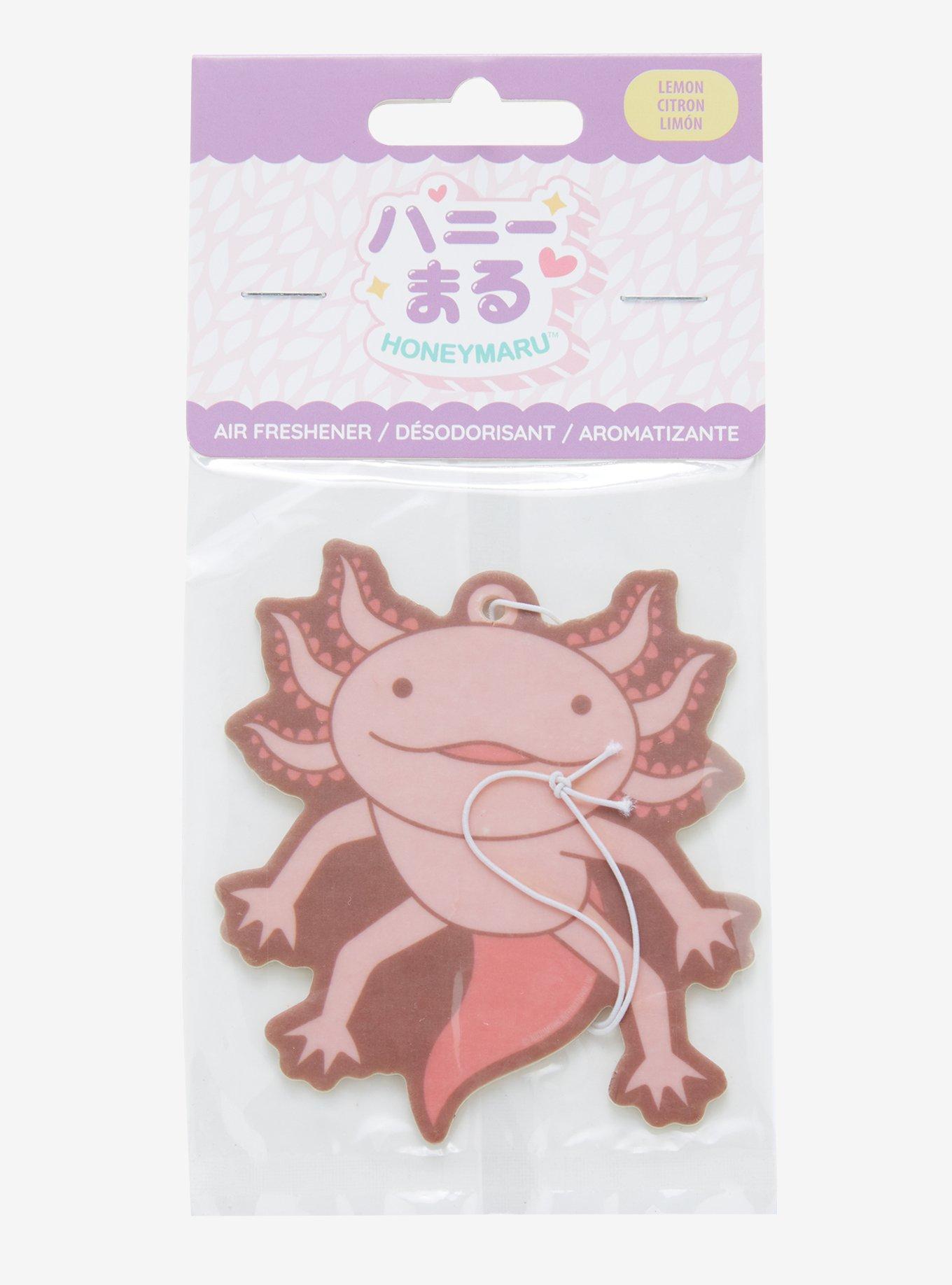 Honeymaru Axolotl Lemon Scented Air Freshener, , hi-res